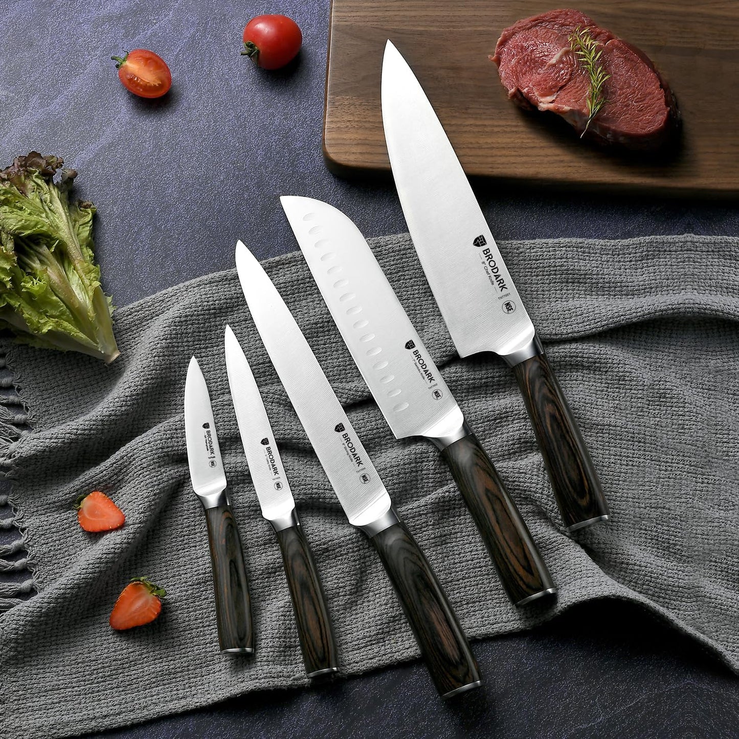 15-Piece Ultra Sharp Kitchen Knife Set
