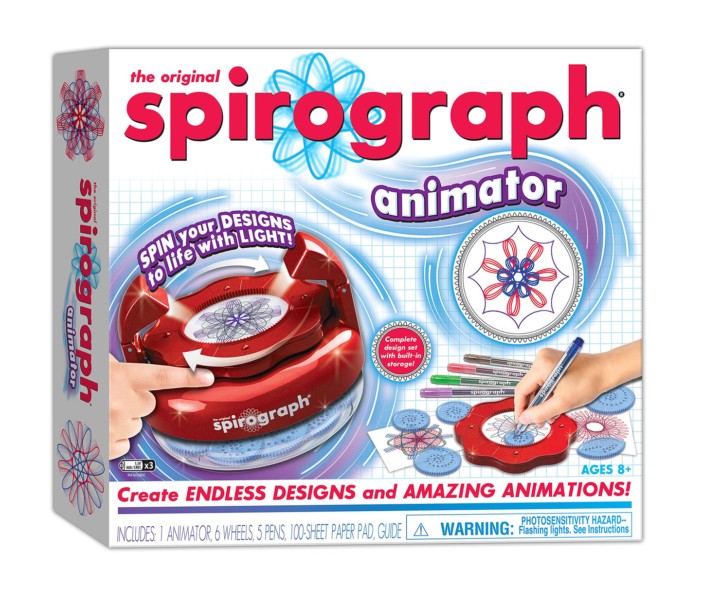 Spirograph Animator Craft Kit for Creative Designs