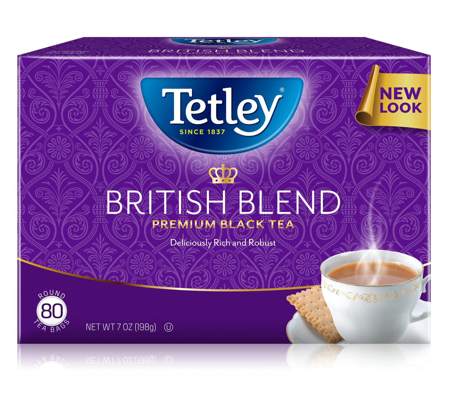 80 Count Tetley Premium Black Tea Bags