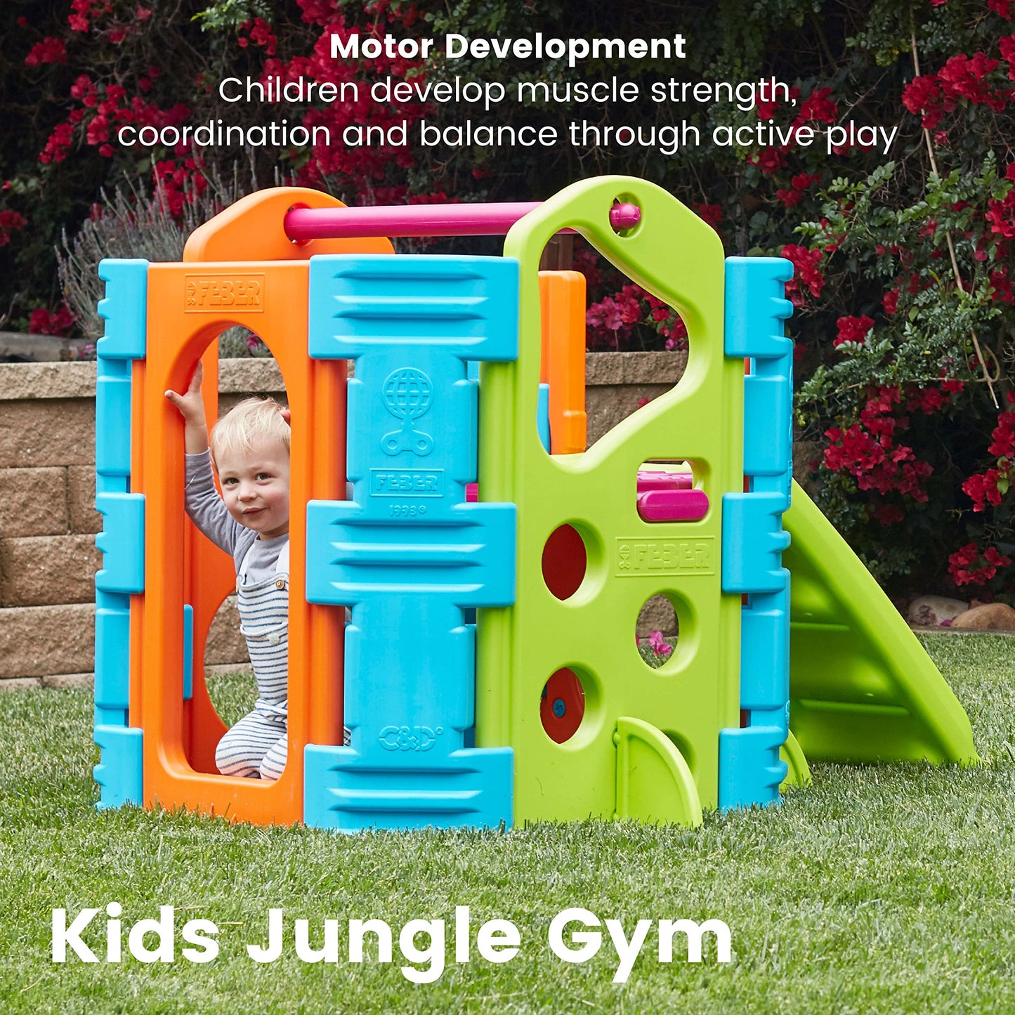 ECR4Kids Indoor Outdoor Playset Activity Park
