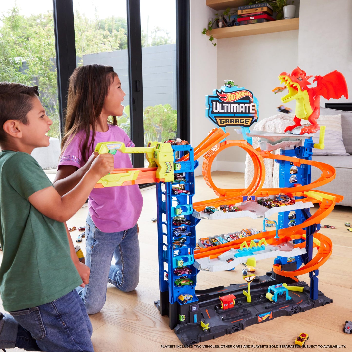 Hot Wheels Ultimate Garage Track Set with Cars