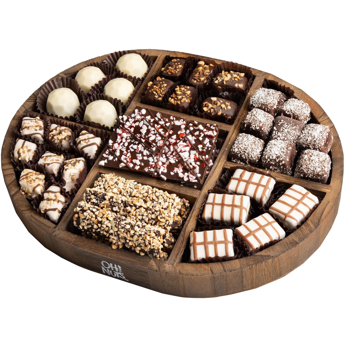 Assorted Chocolate Gift Tray by Oh! Nuts