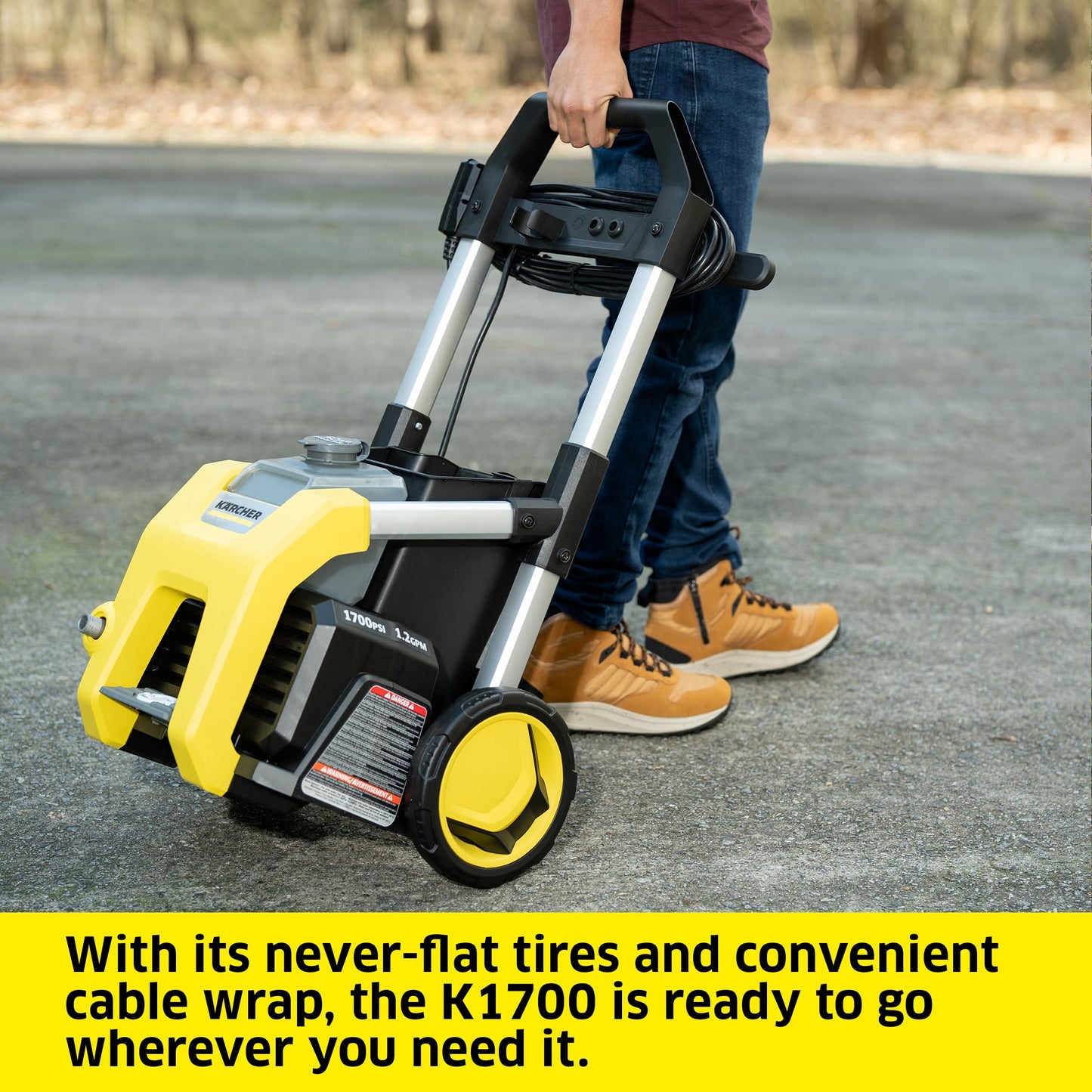 Kärcher Electric Pressure Washer 2125 PSI with Nozzles