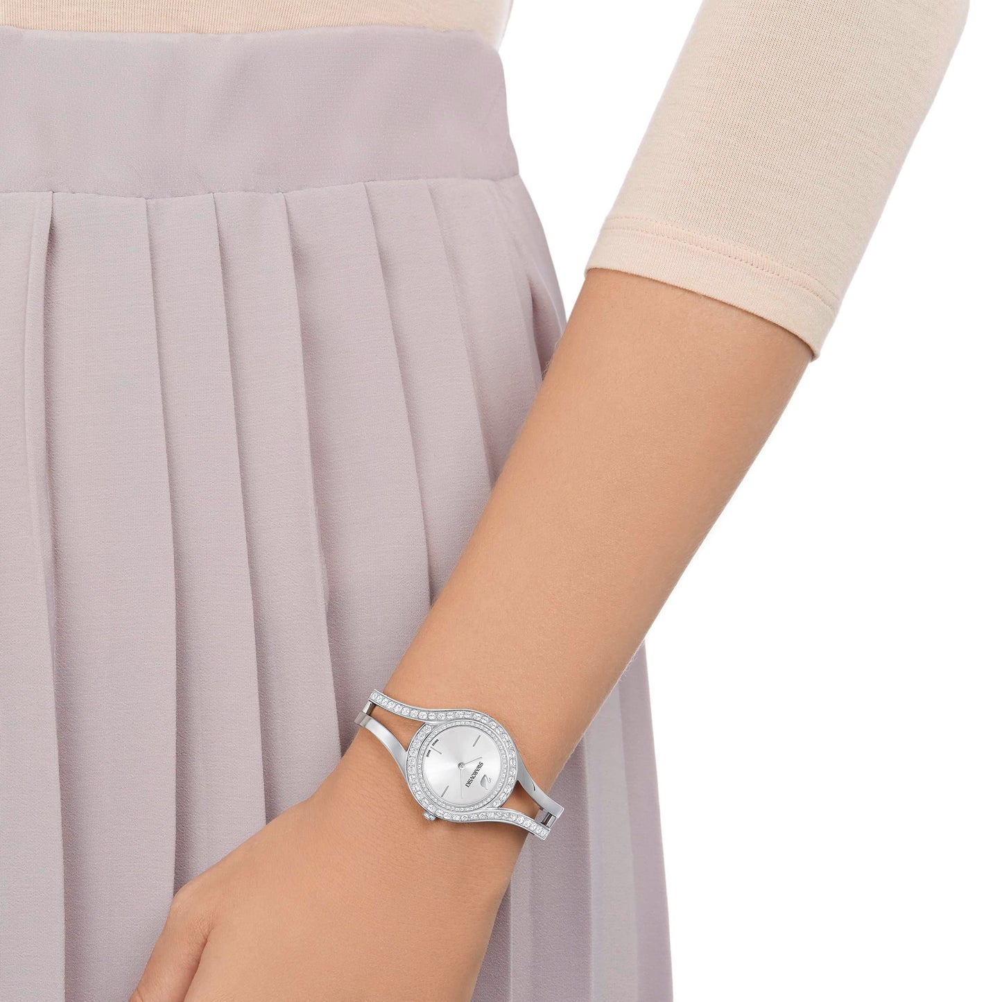 Swarovski Eternal Watch with Crystal Sunray Dial