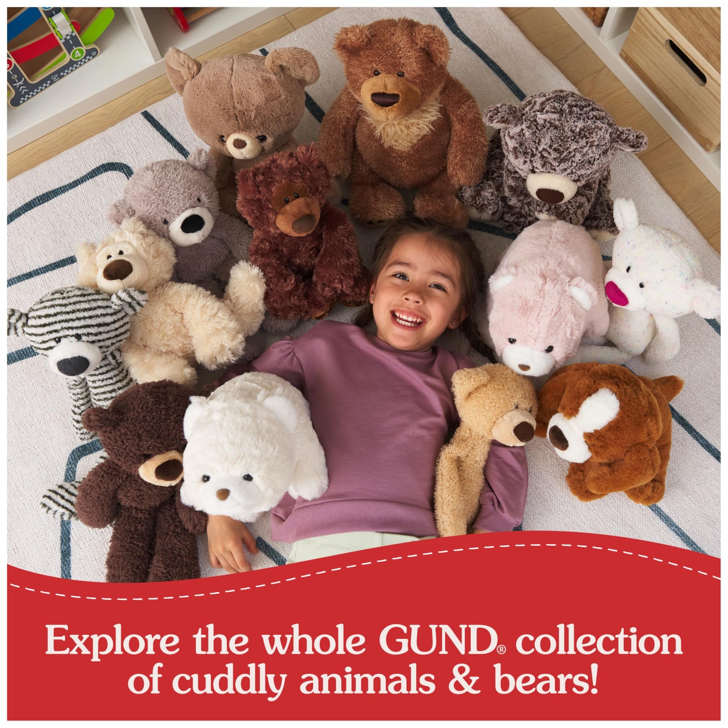 GUND 12" Taupe Teddy Bear Plush Toy