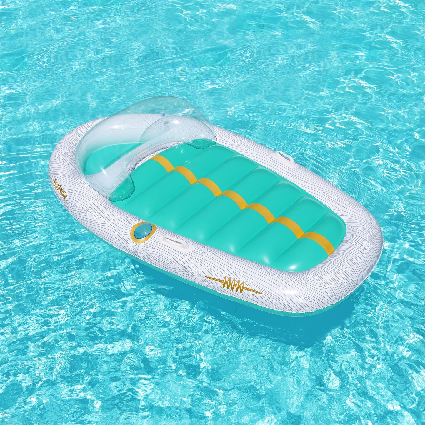 Bestway 7'1" Vacation Yacht Lounge Pool Float