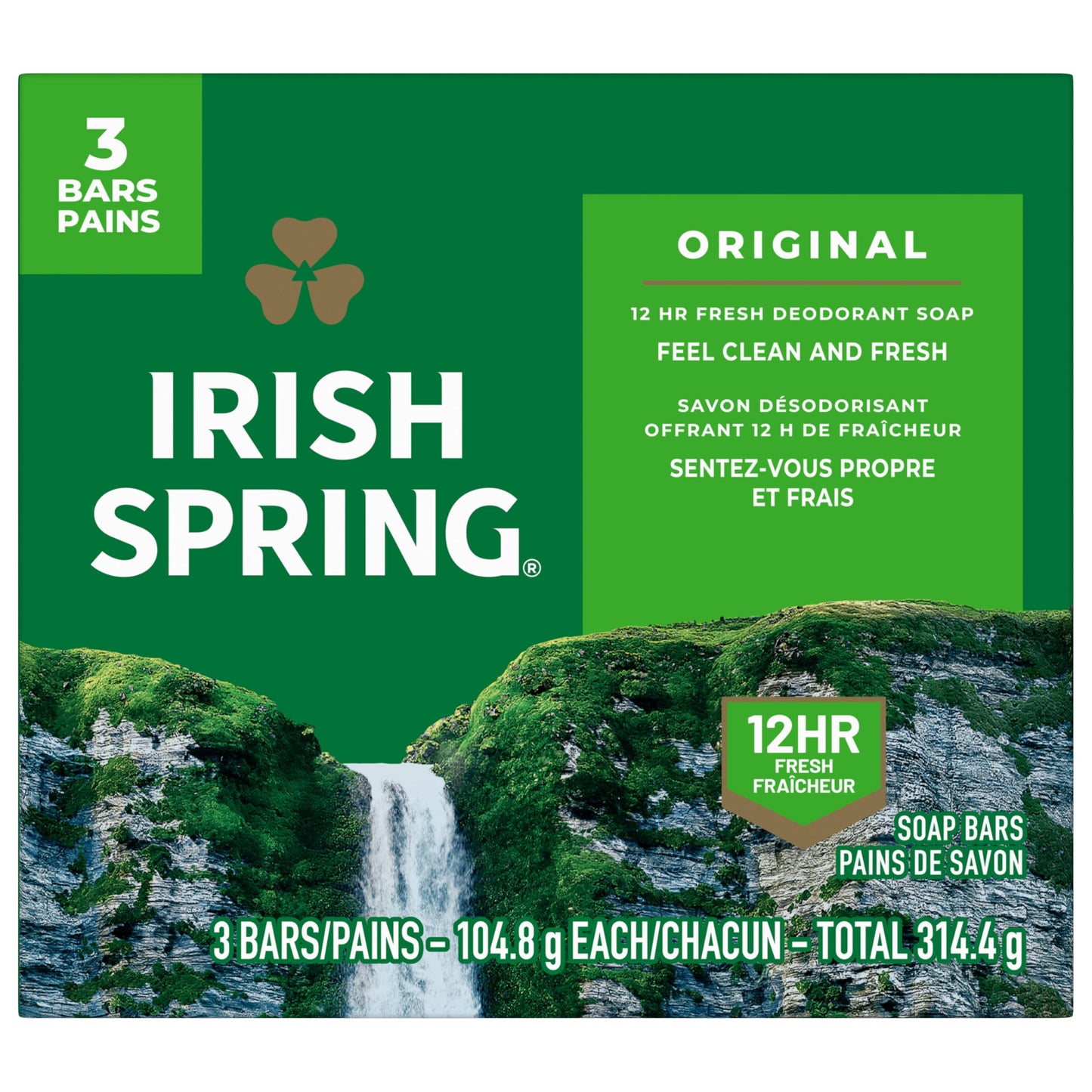 Irish Spring Men’s Soap Bars - 3 Count Pack