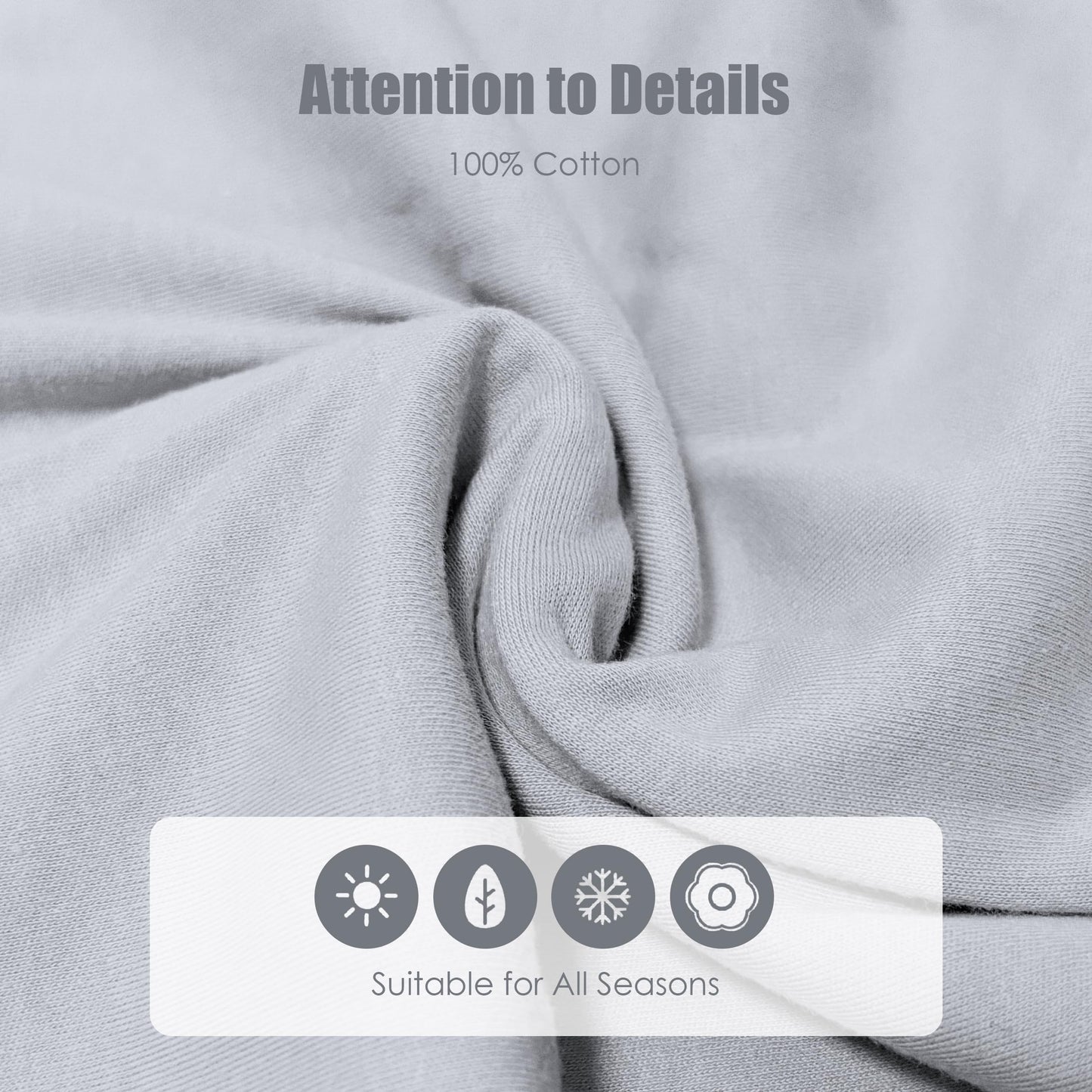 3 Pack Baby Sleep Sacks by SWEET DOLPHIN