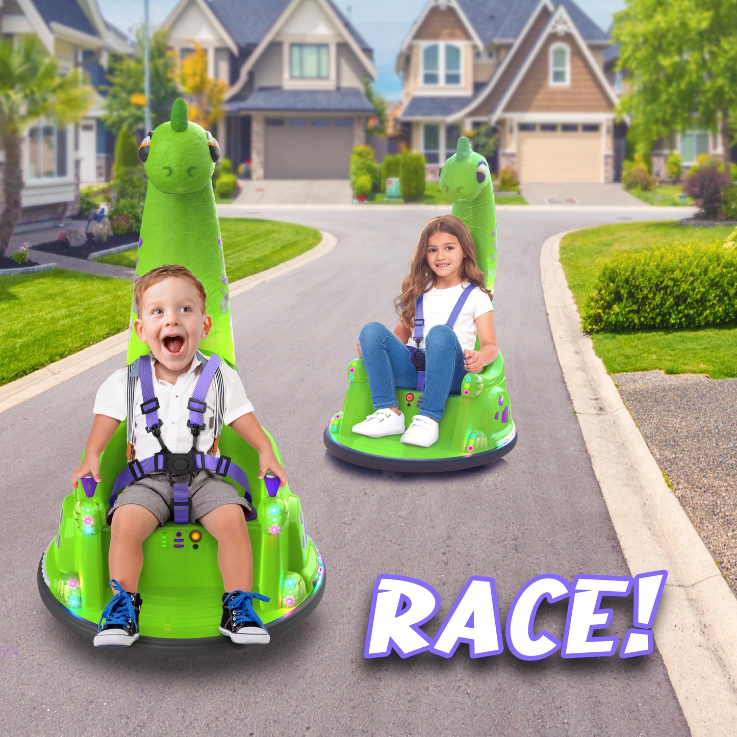 Bumpeez 12V Electric Bumper Car for Kids