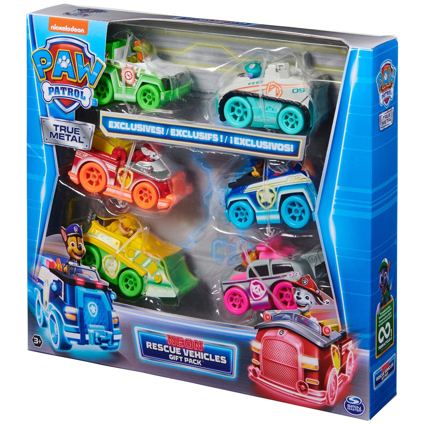 6-Pack Paw Patrol Die-Cast Toy Vehicle Set