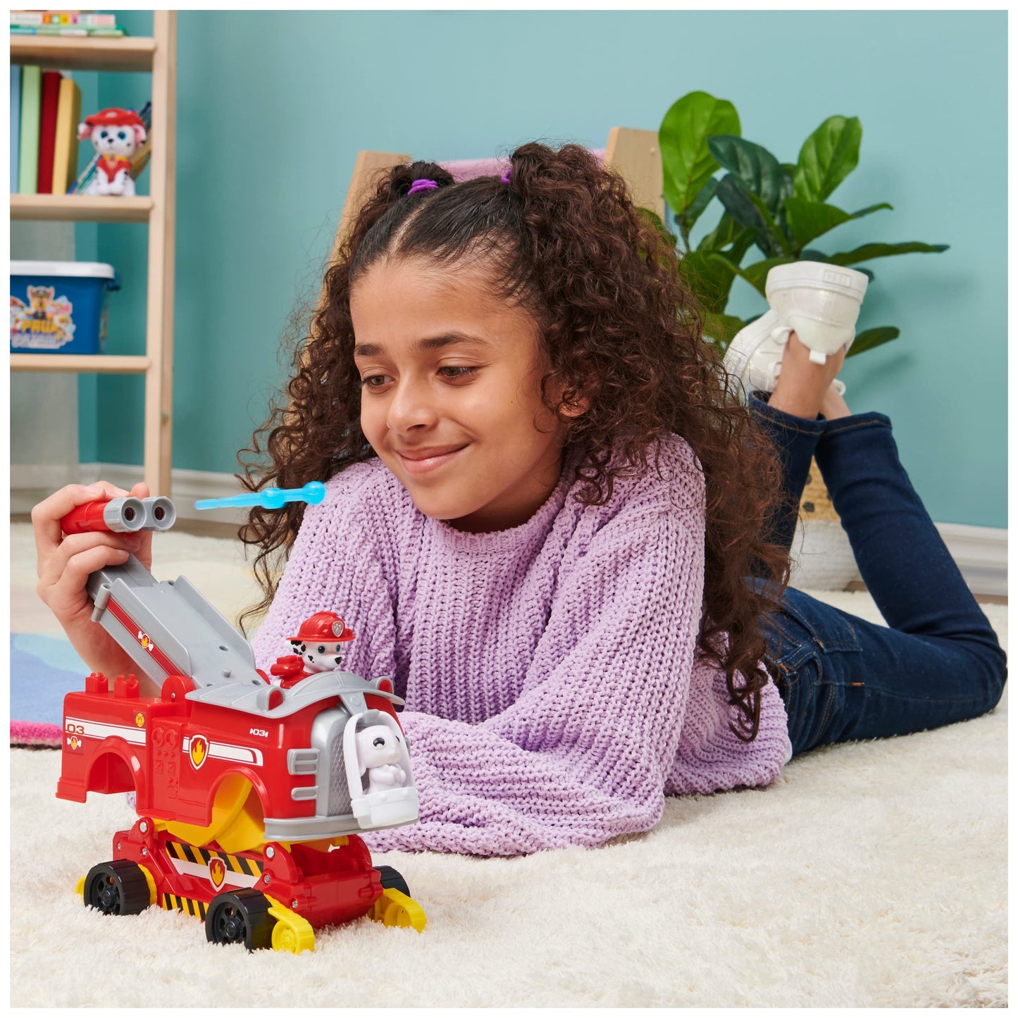 Paw Patrol Marshall Transforming Toy Car with Figures