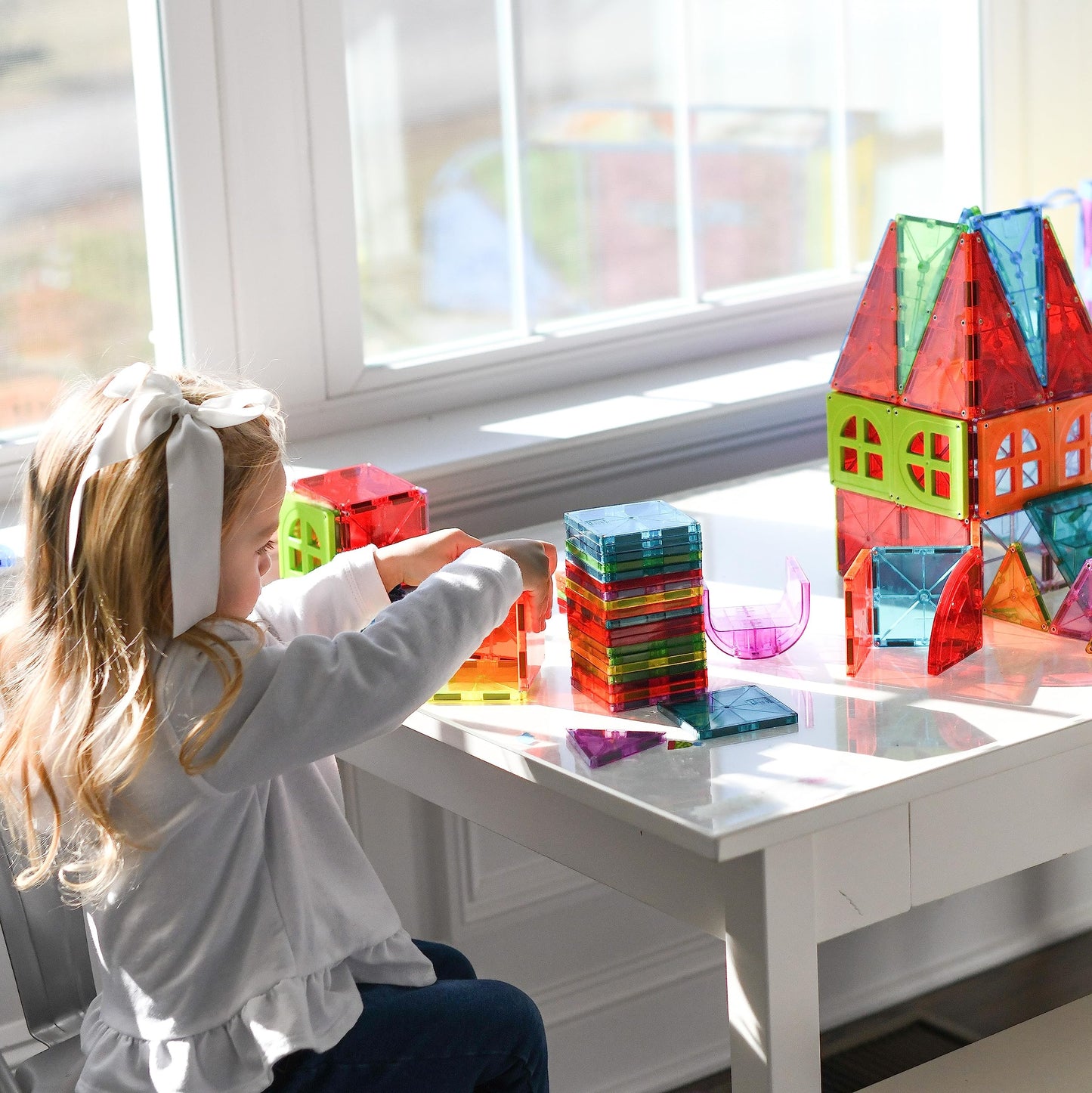 110-Piece MAGNA-TILES Magnetic Building Set