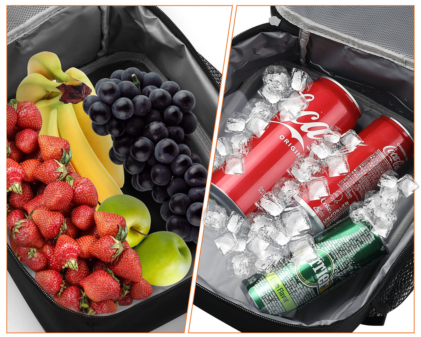 Insulated Reusable Lunch Box for Men and Women