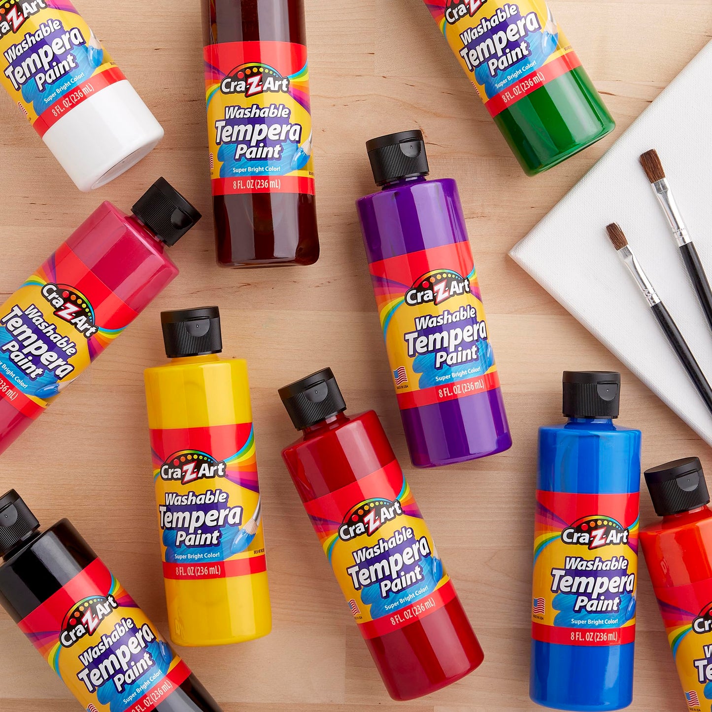 Cra-Z-Art 10ct Washable Tempera Paint Set