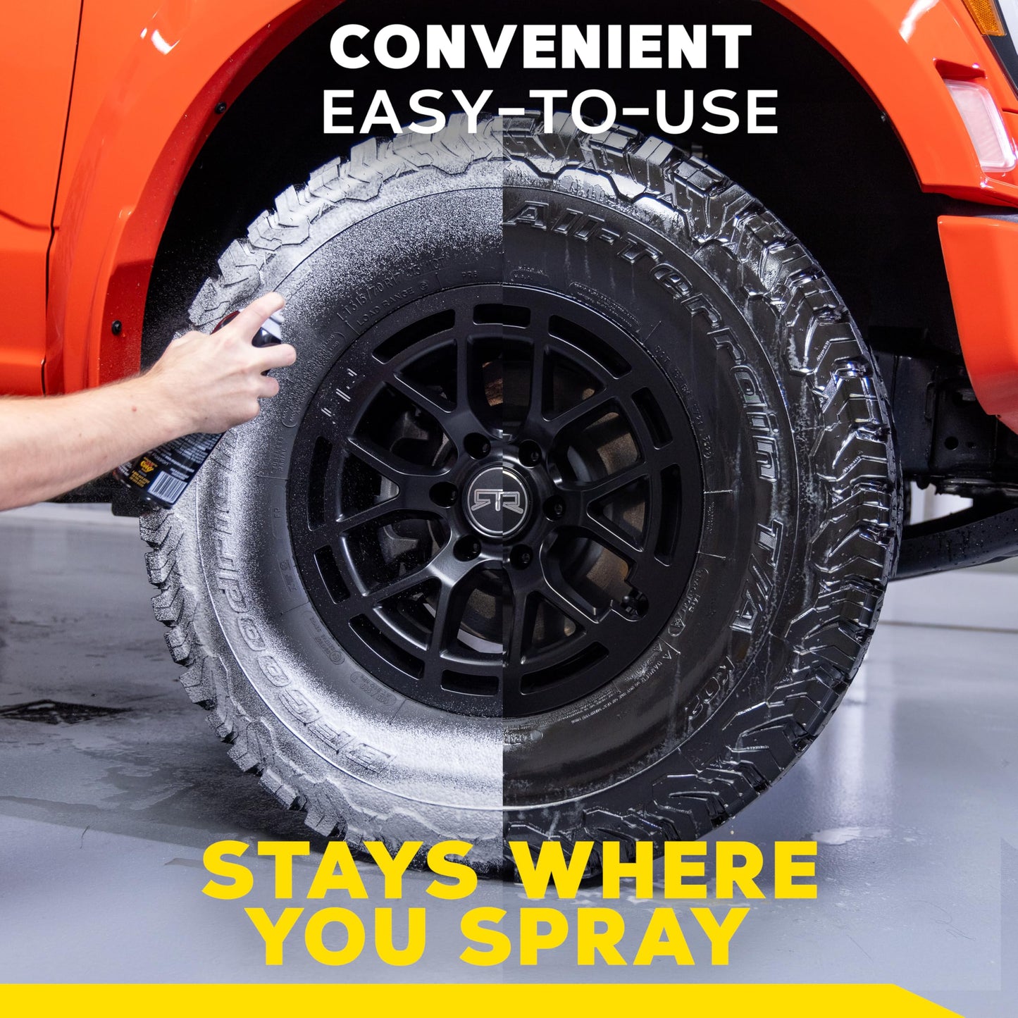 Meguiar's Hot Shine Tire Foam 19 Oz Aerosol