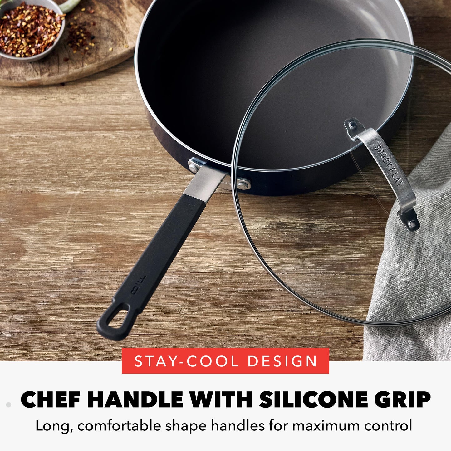 GreenPan 2.53QT Nonstick Saucepan with Lid