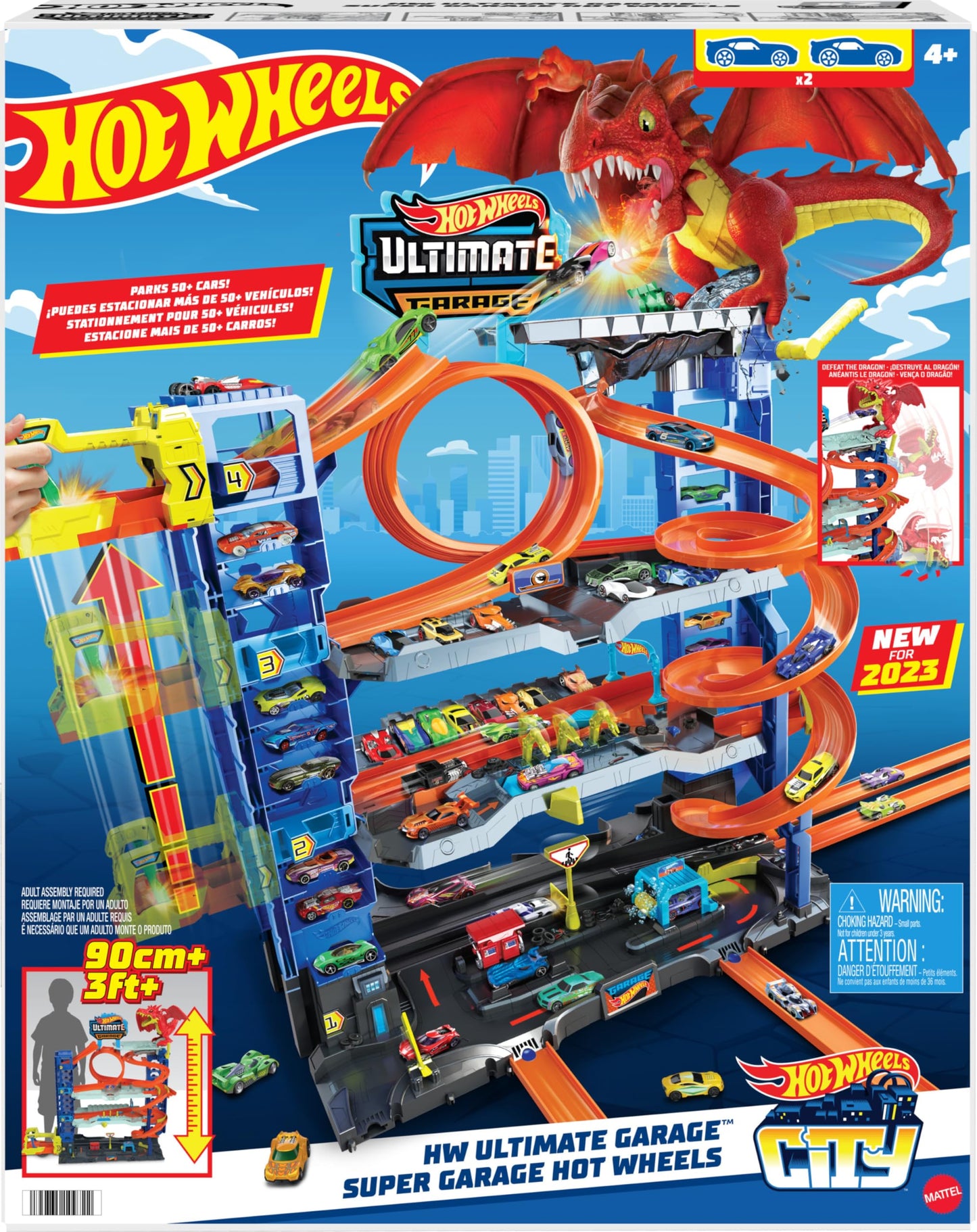 Hot Wheels Ultimate Garage Track Set with Cars