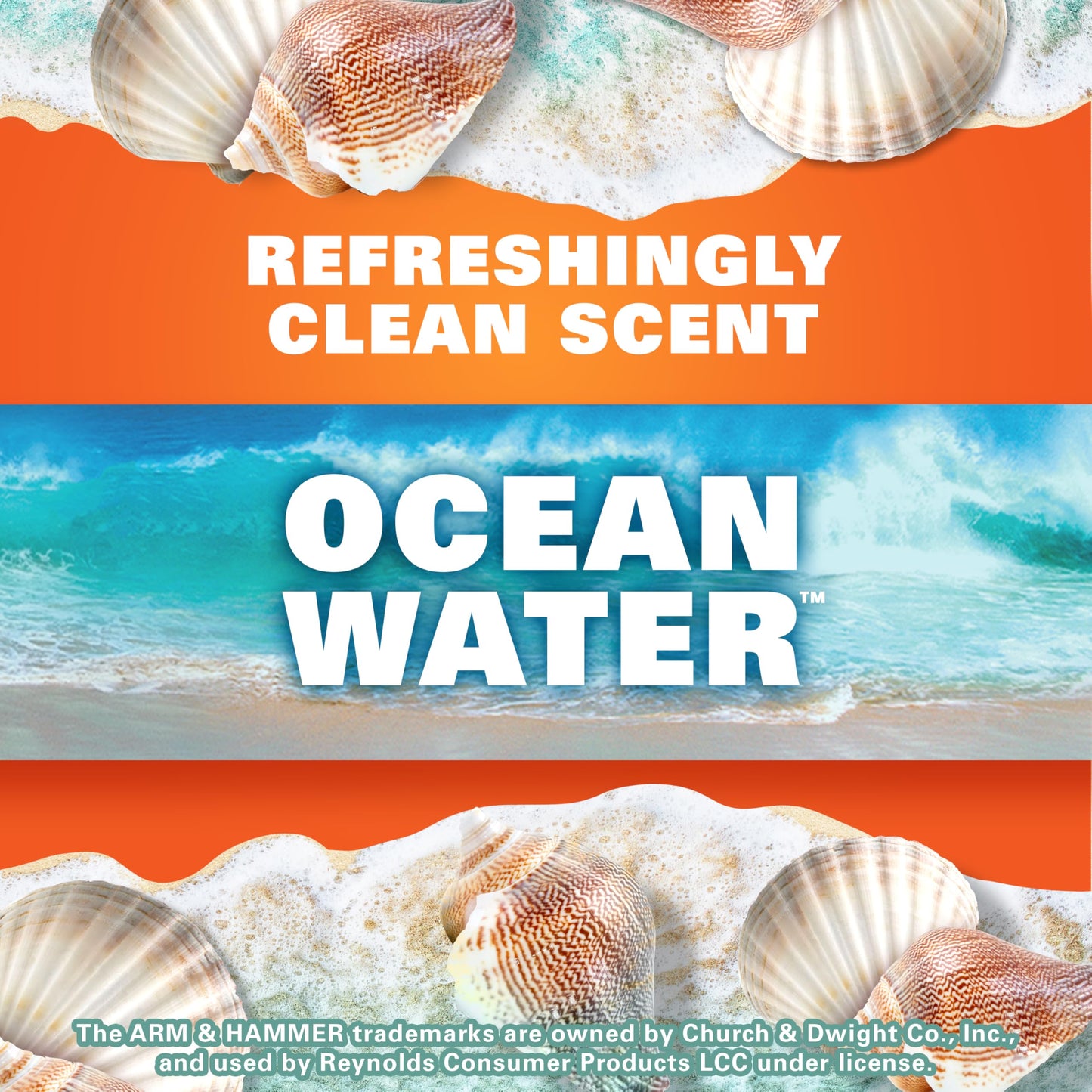 Hefty Ocean Water Scent 4 Gallon Trash Bags