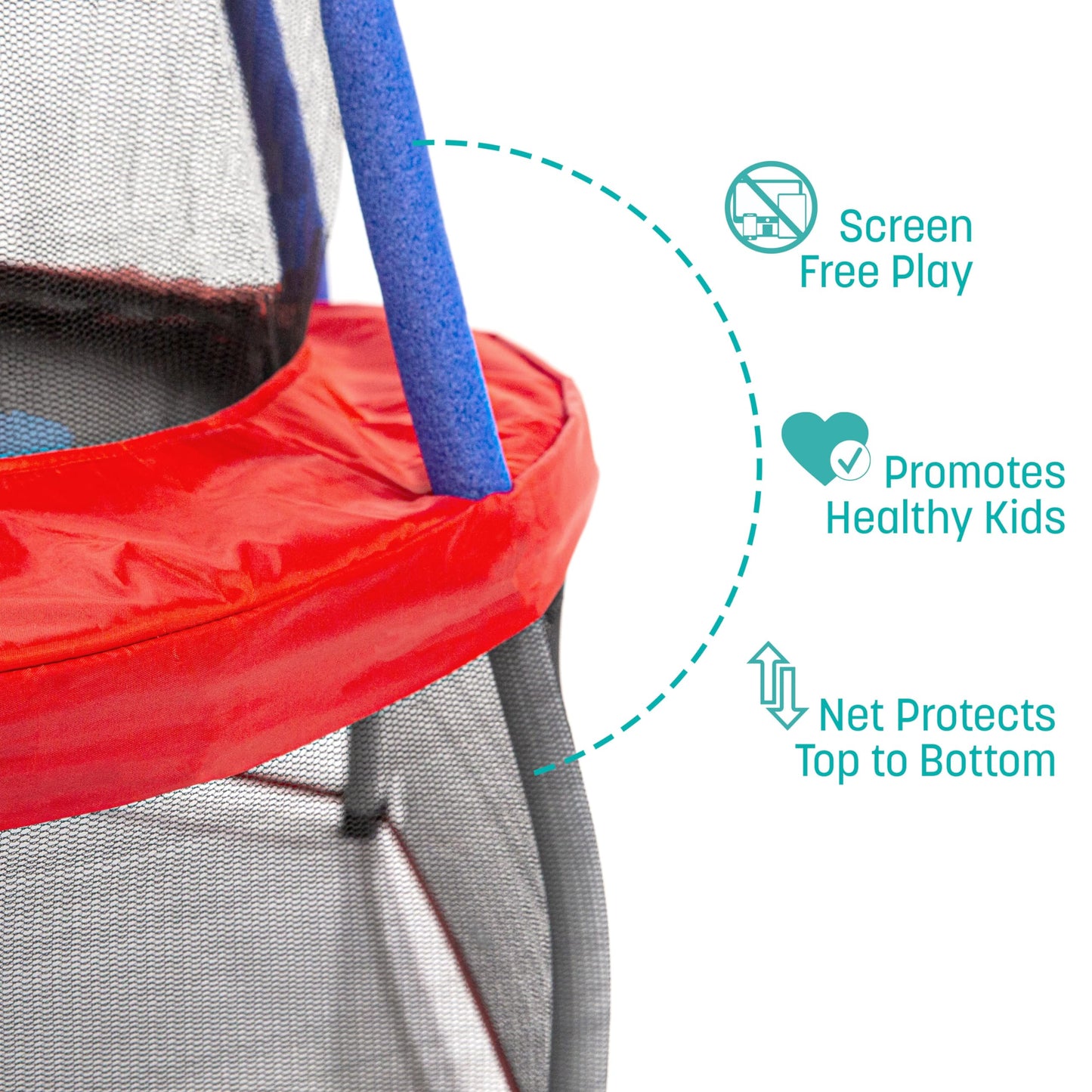 48" Skywalker Mini Trampoline for Kids