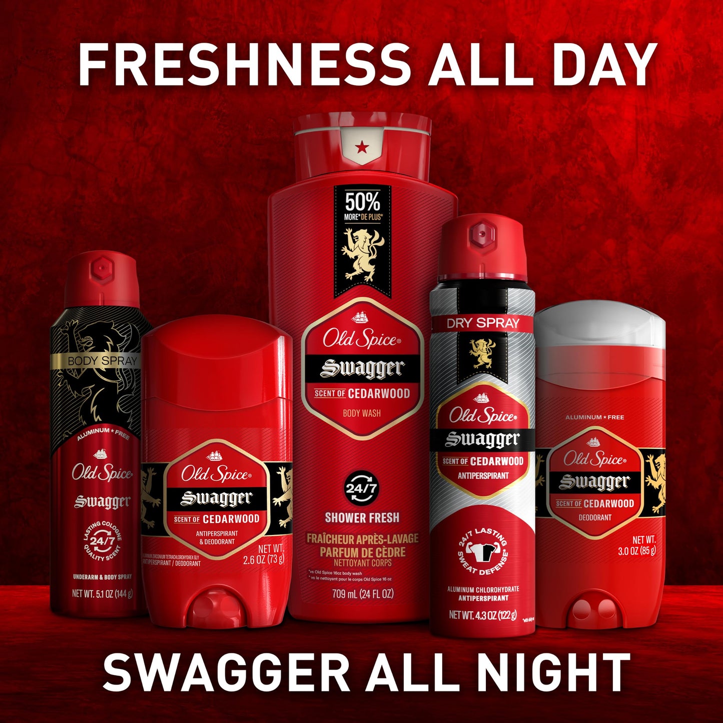 Old Spice Men's Anti-Perspirant Deodorant, Swagger