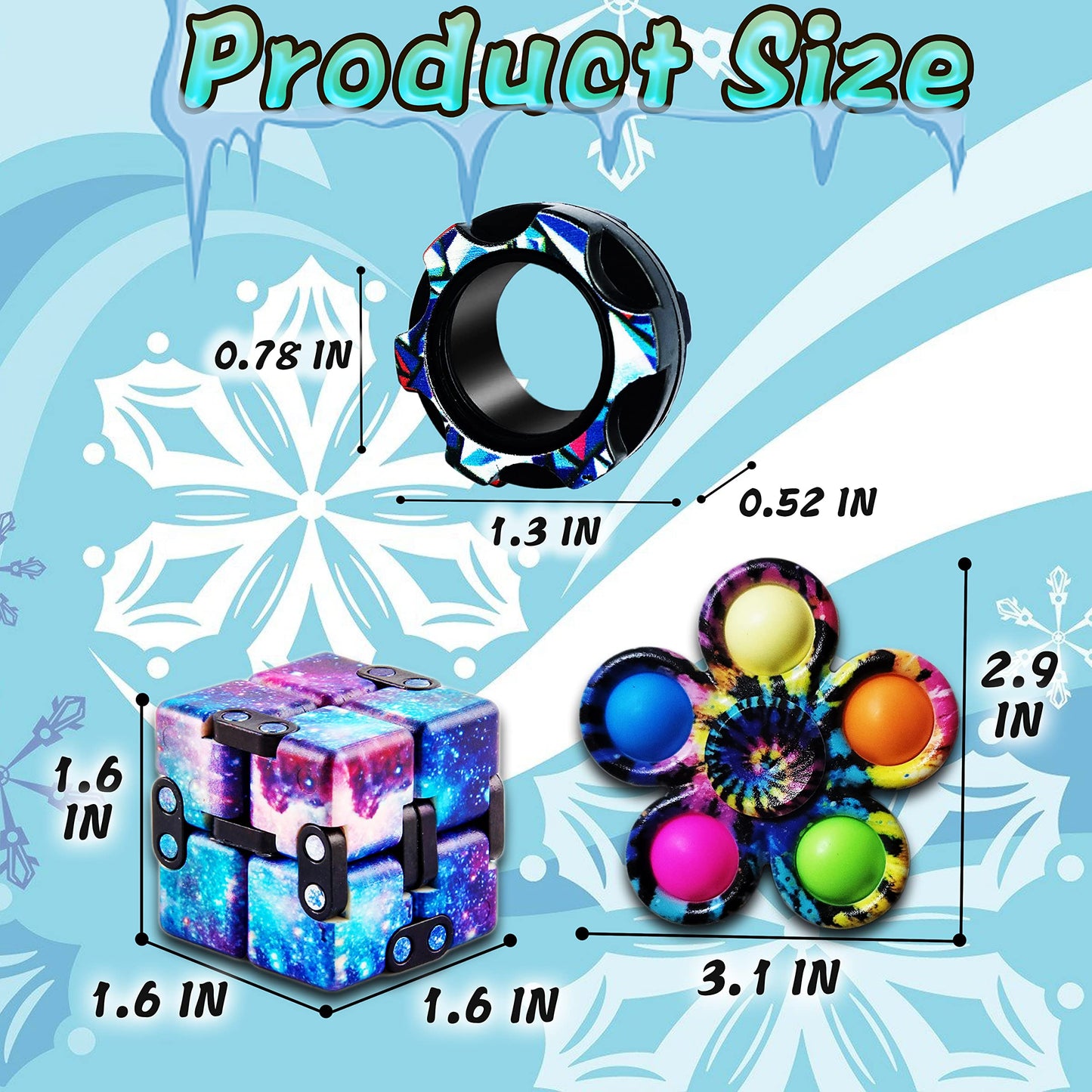 Fidget Toy Set for ADHD & Stress Relief