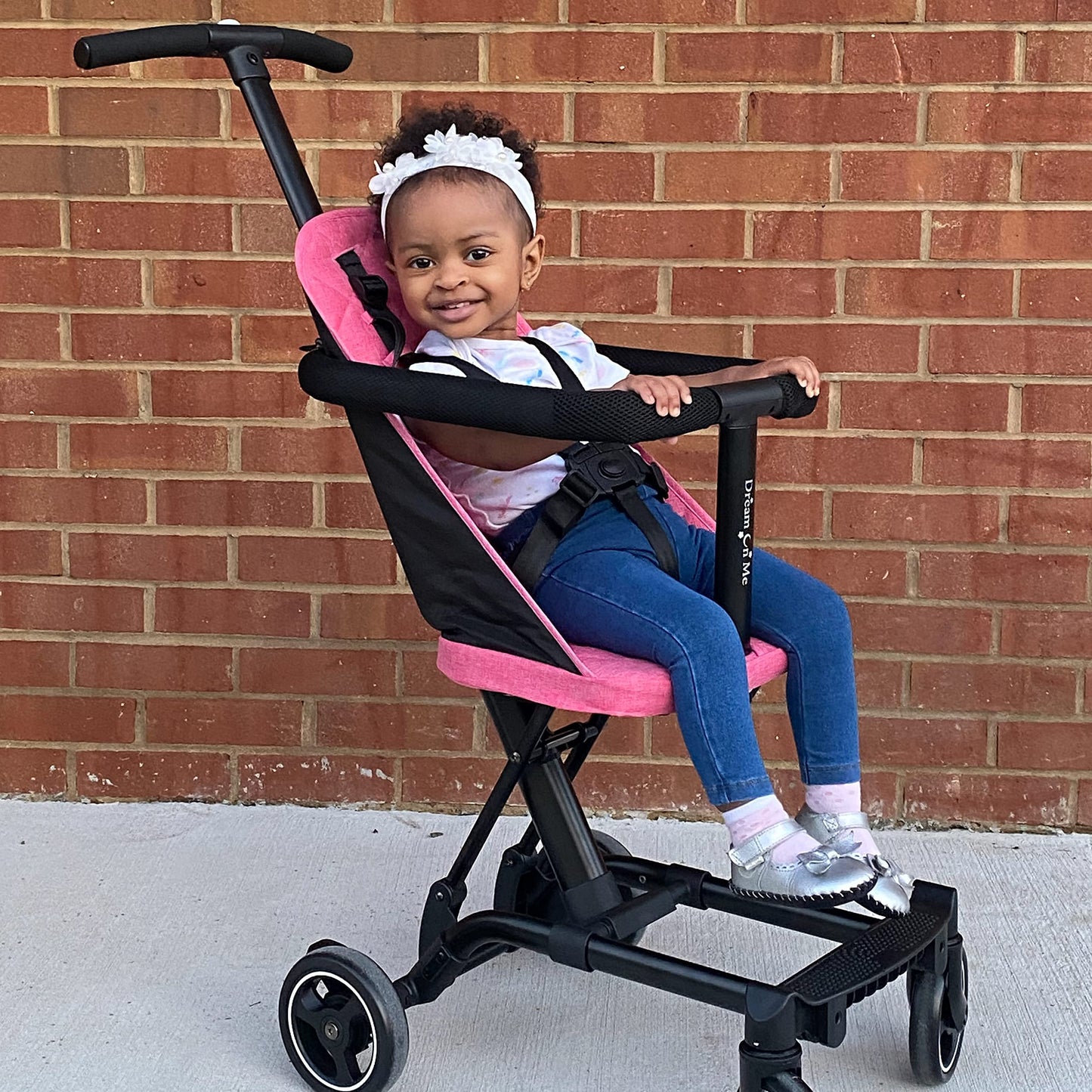 Dream On Me Lightweight Coast Rider Stroller - Pink