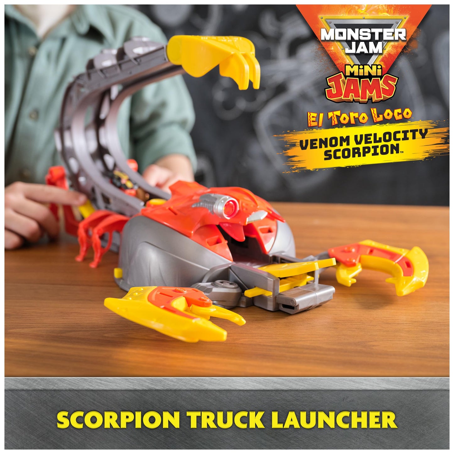 Monster Jam El Toro Loco Playset with 2 Trucks