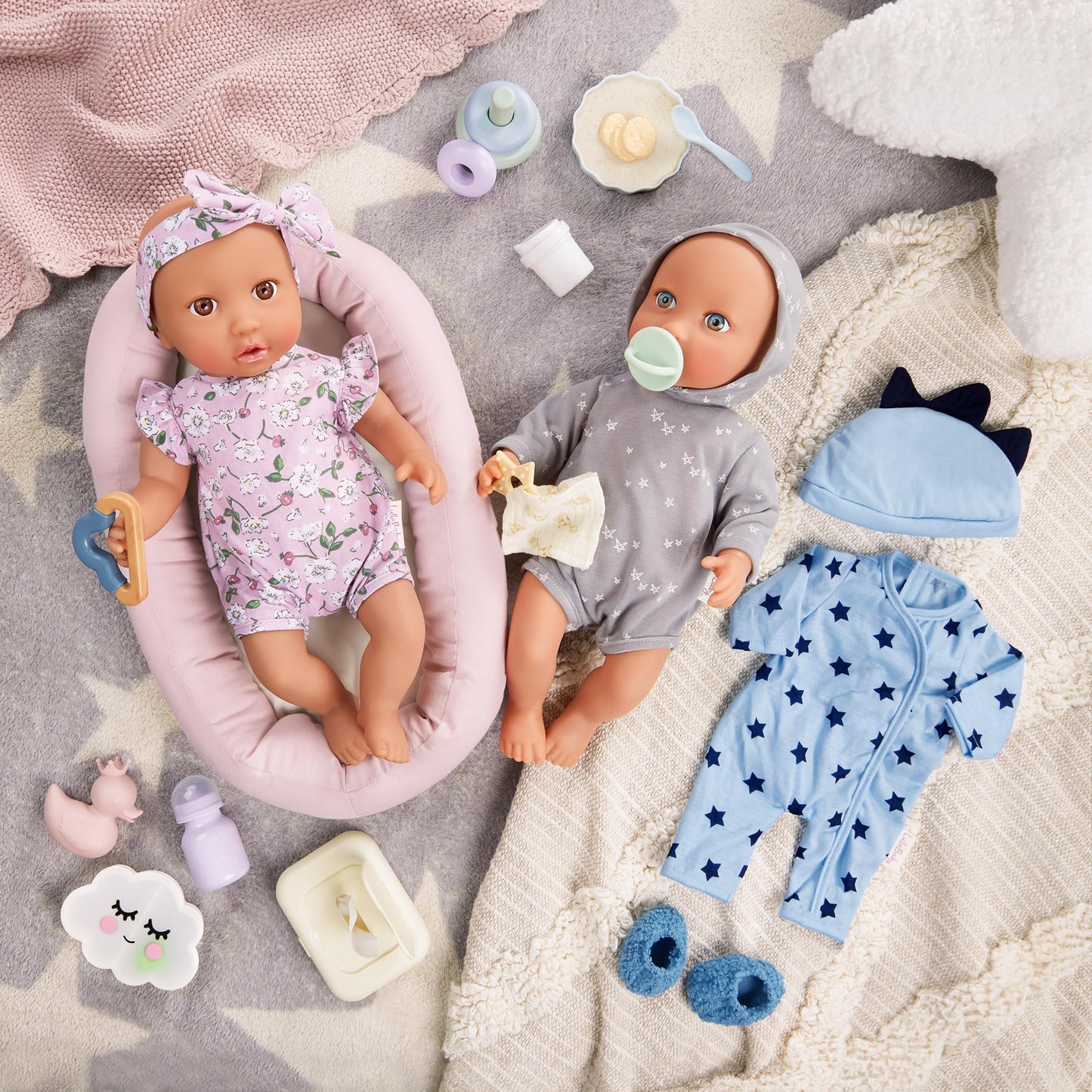 LullaBaby Realistic Baby Doll with Accessories