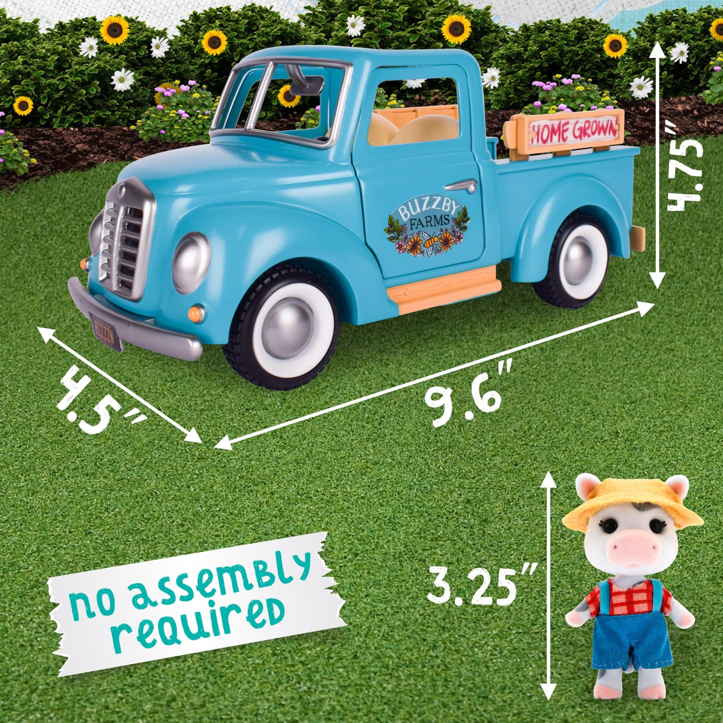 Honey Bee Acres Buzzby Farm Truck with Doll