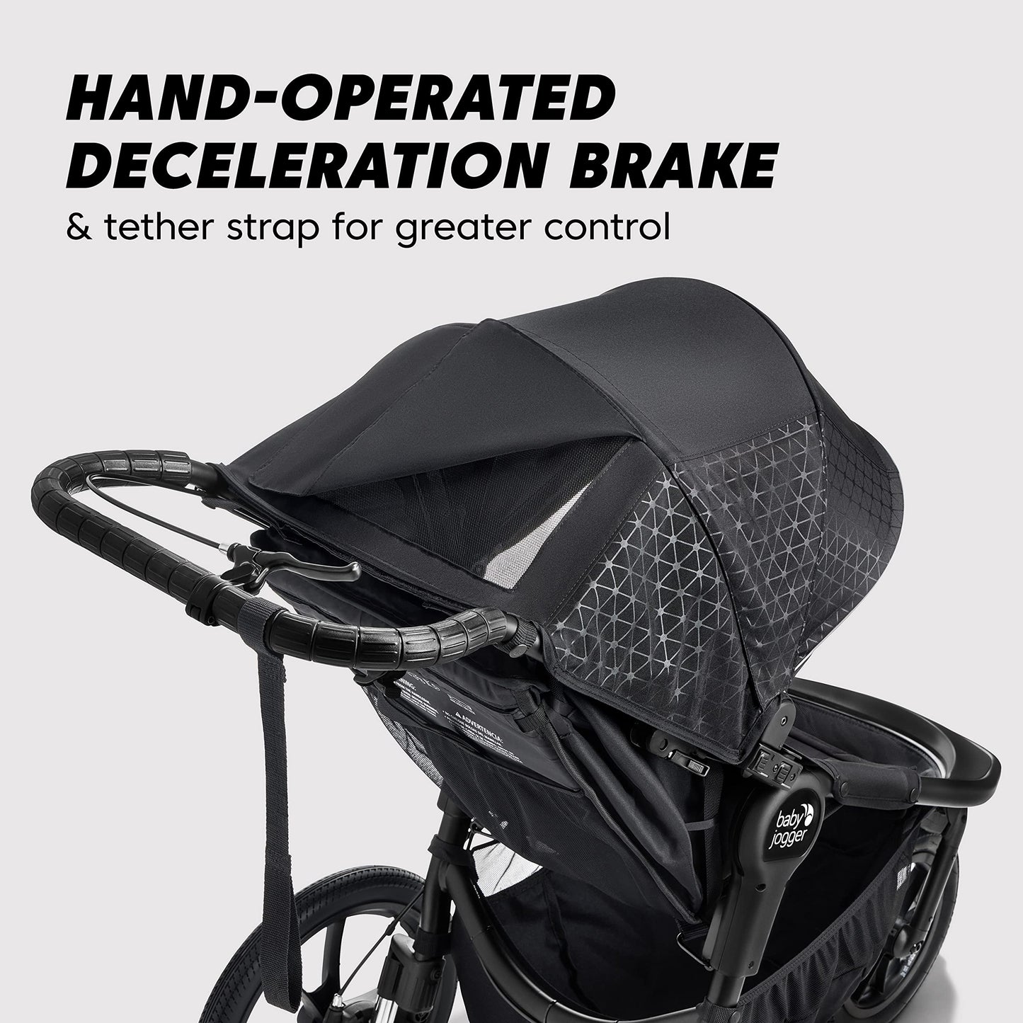 Baby Jogger® Summit™ X3 Jogging Stroller, Midnight Black