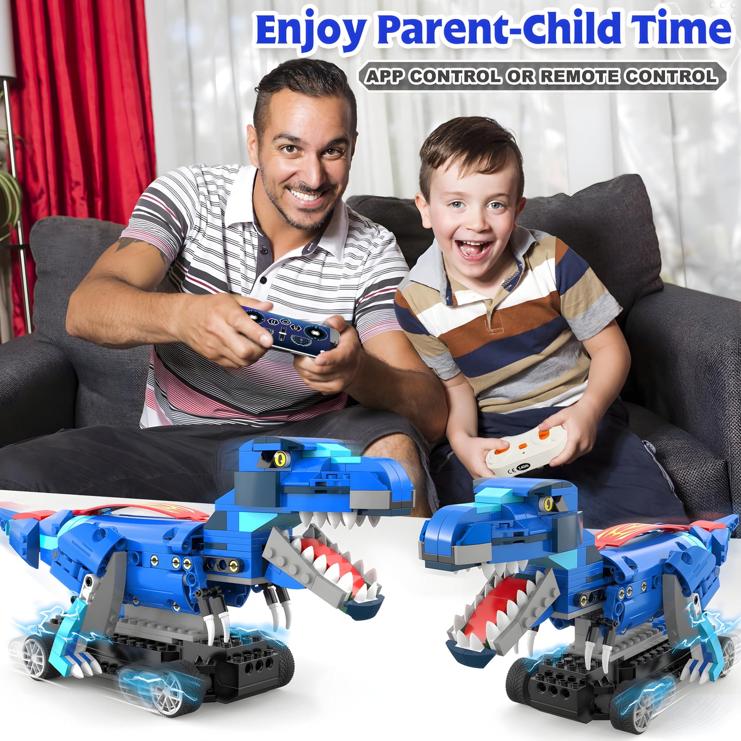 Dinosaur Building Kits 343 Pcs STEM Toys