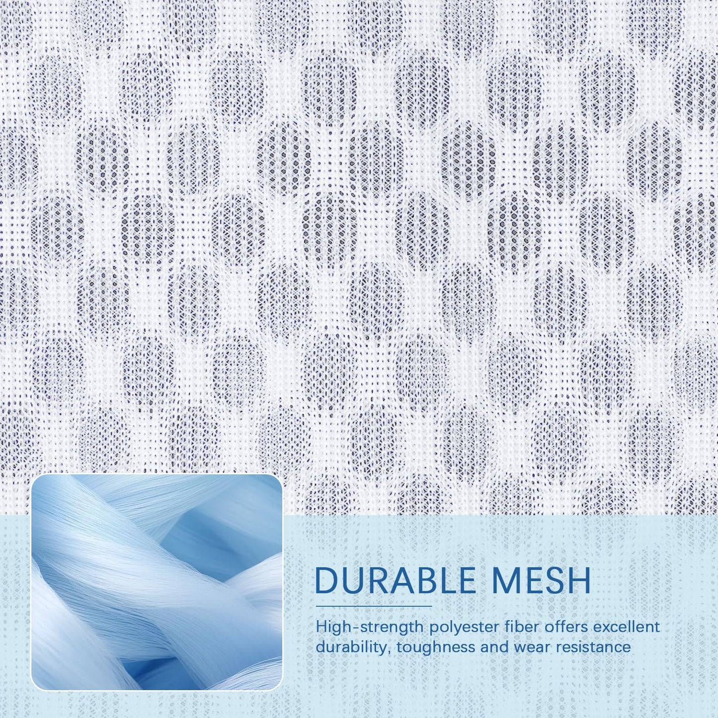 Honeycomb Mesh Laundry Bags for Delicates - 3 Pack