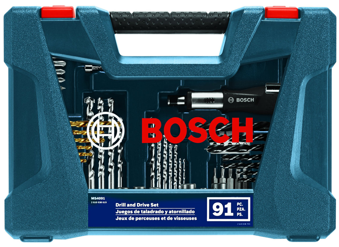 BOSCH 91-Piece Drilling and Driving Set with Case