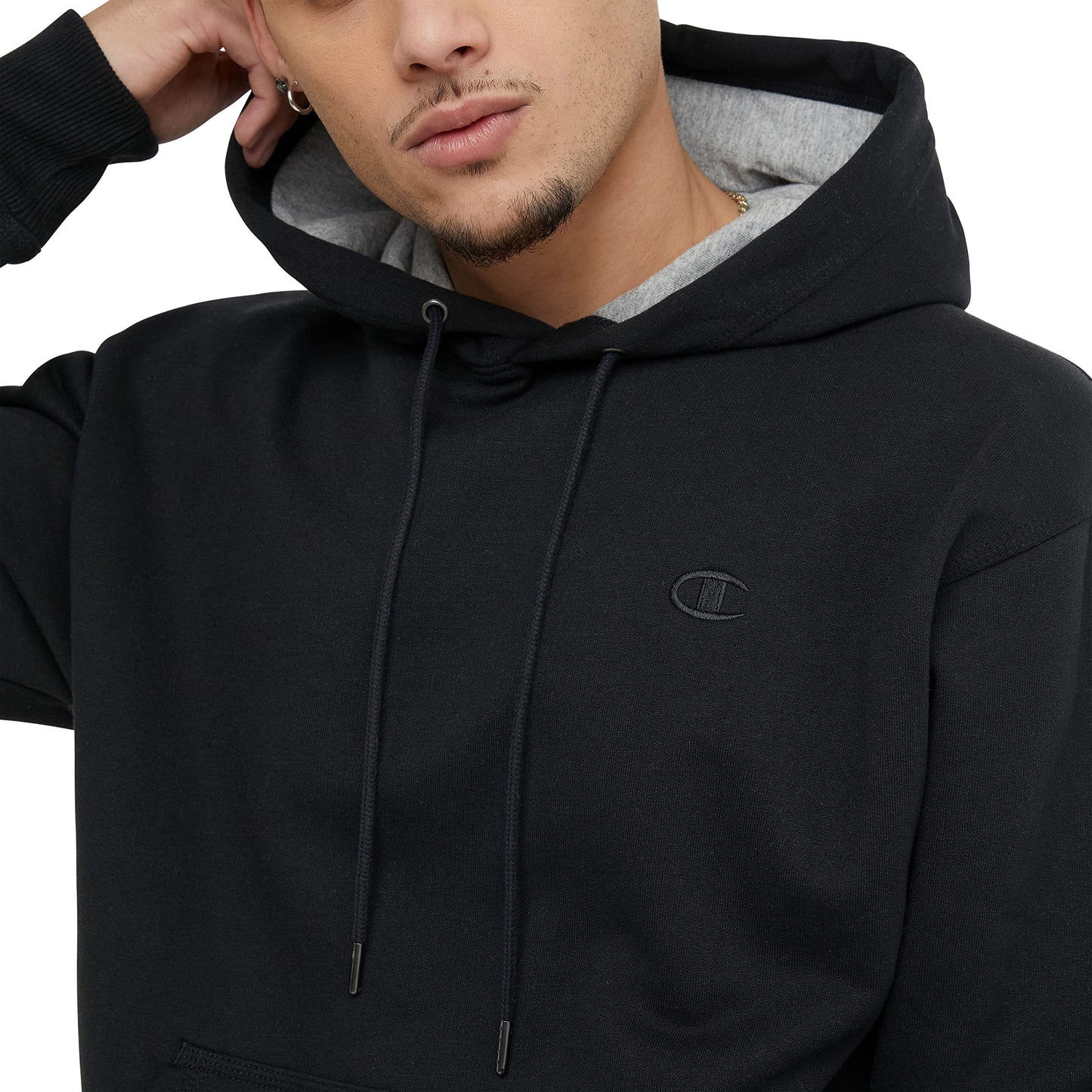 Champion Men's Powerblend Fleece Hoodie Sweatshirt