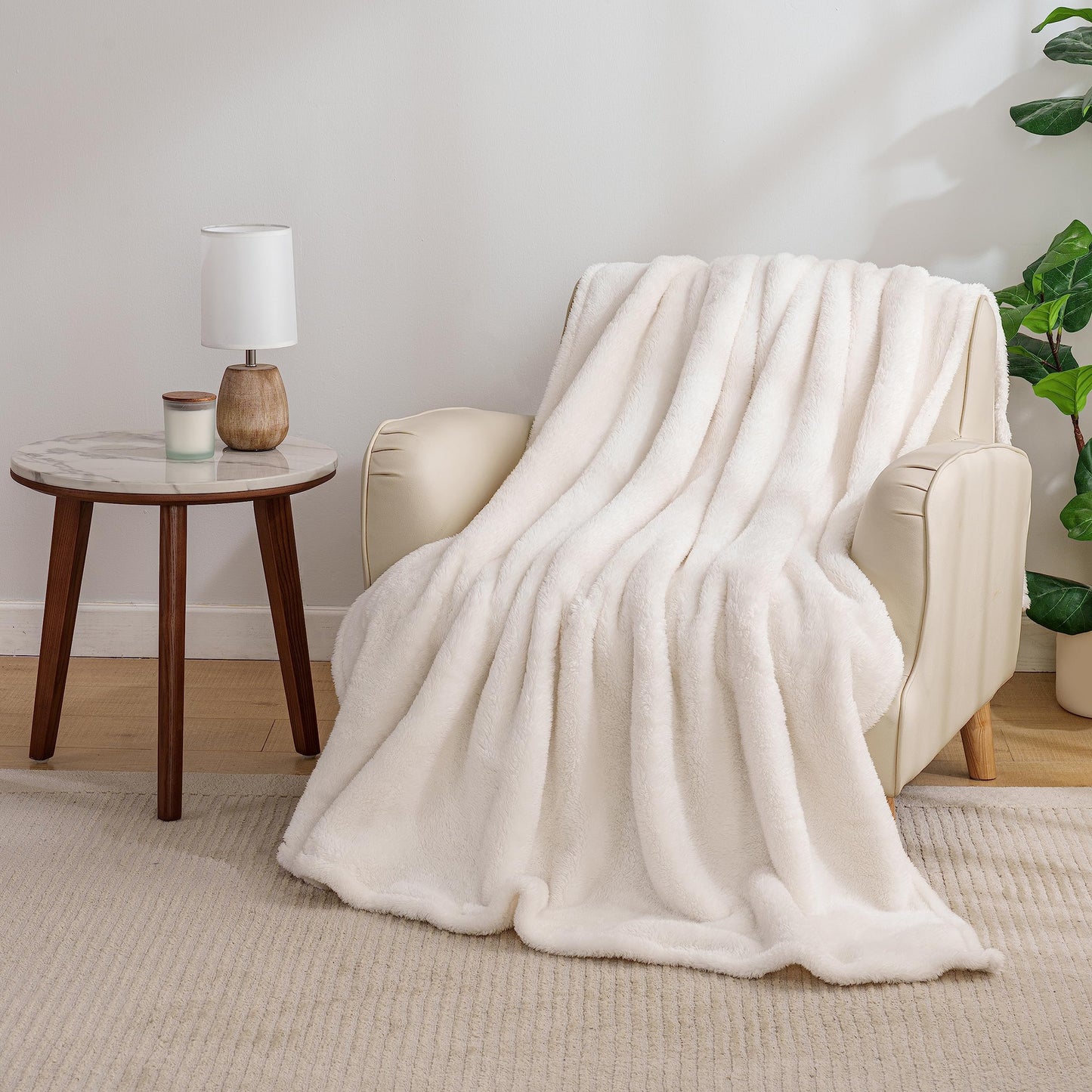 Berkshire Blanket Extra-Fluffy Plush Throw Blanket