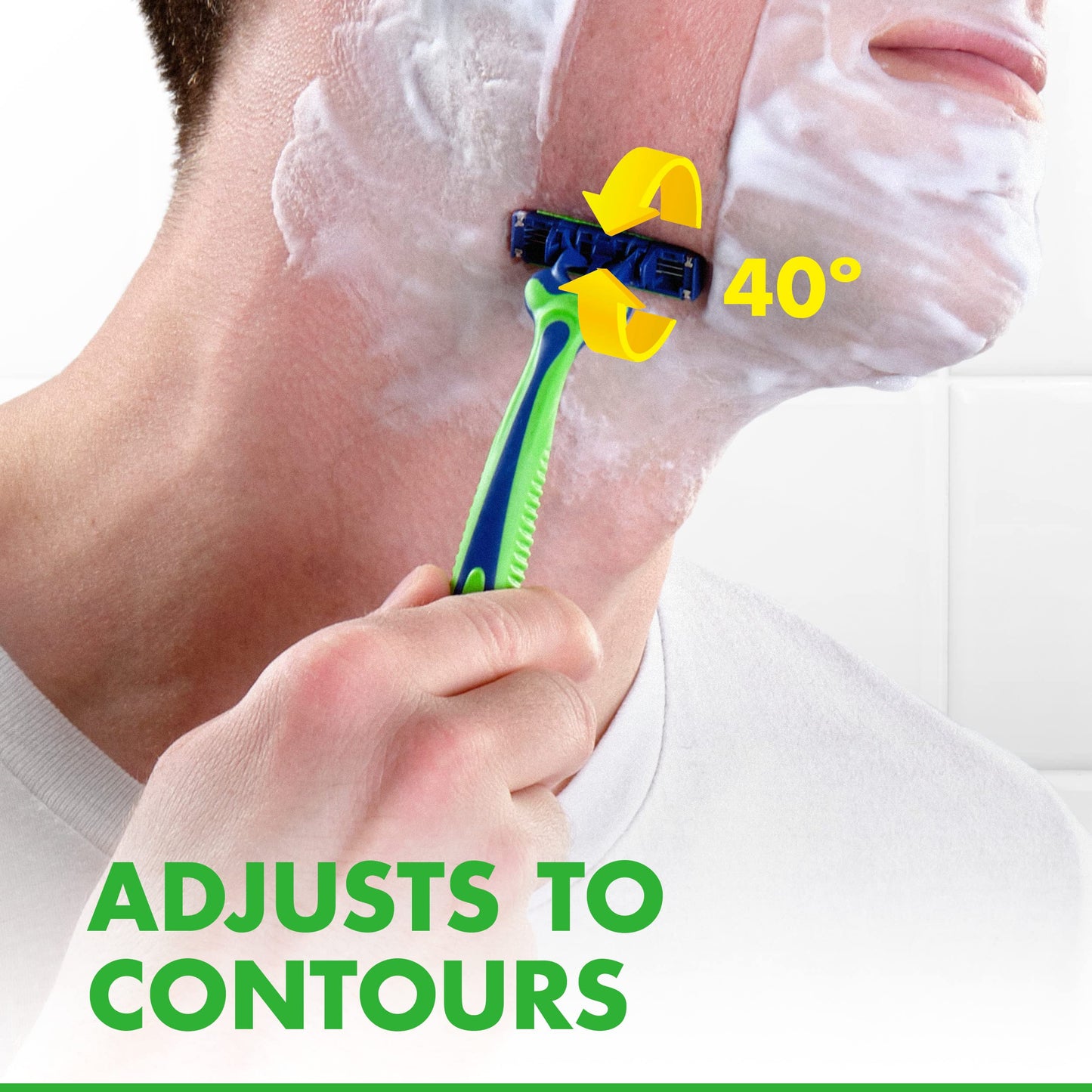 Gillette Disposable Razors for Sensitive Skin, 4 Count