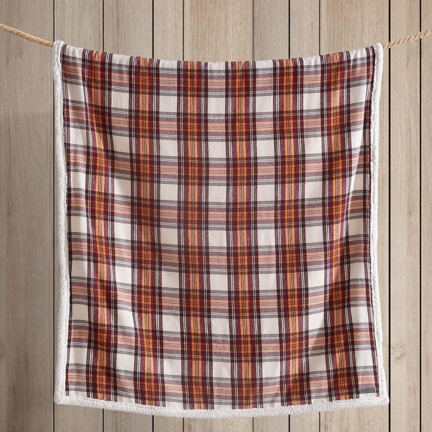 Eddie Bauer Super Soft Reversible Sherpa Blanket