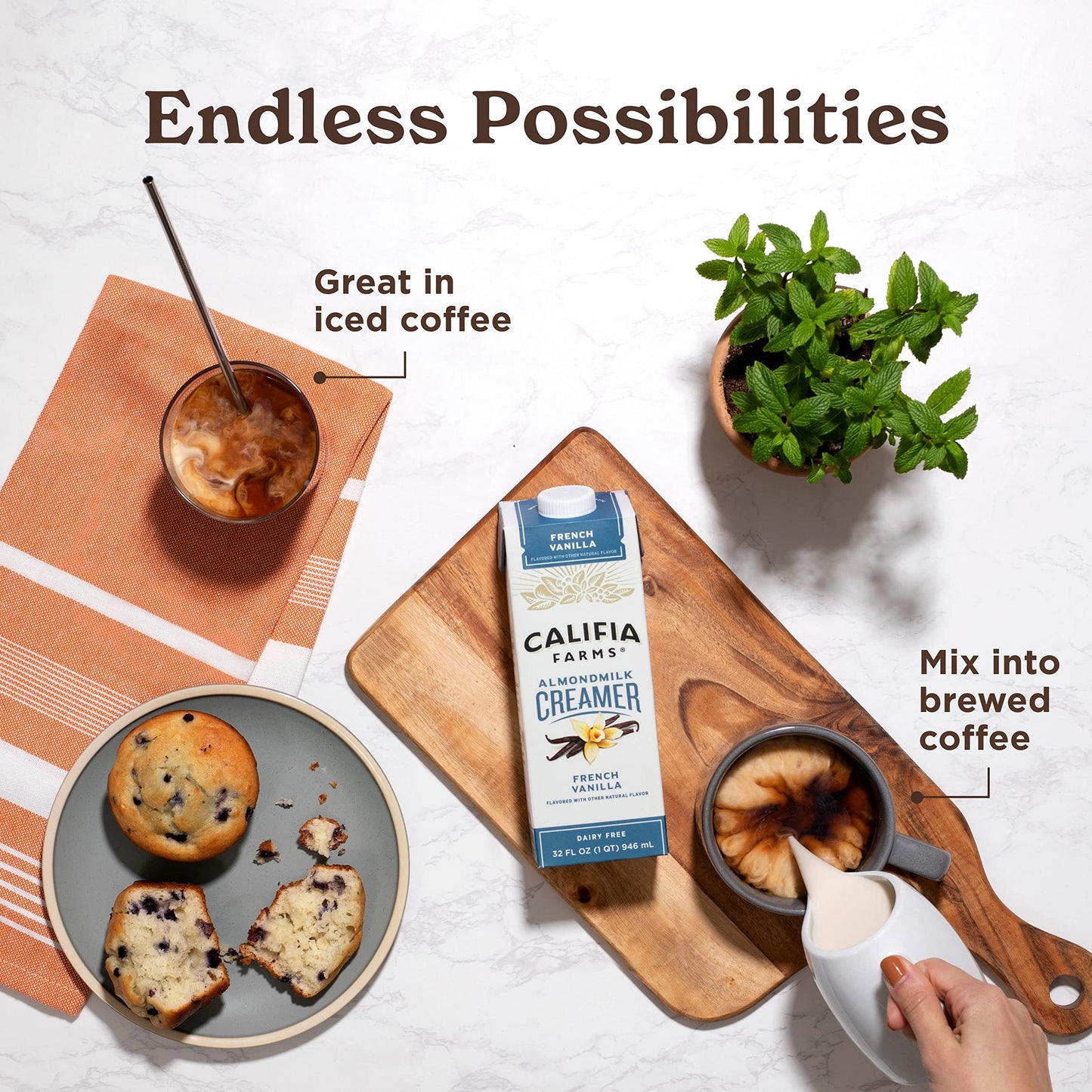 Califia Farms French Vanilla Almond Milk Creamer