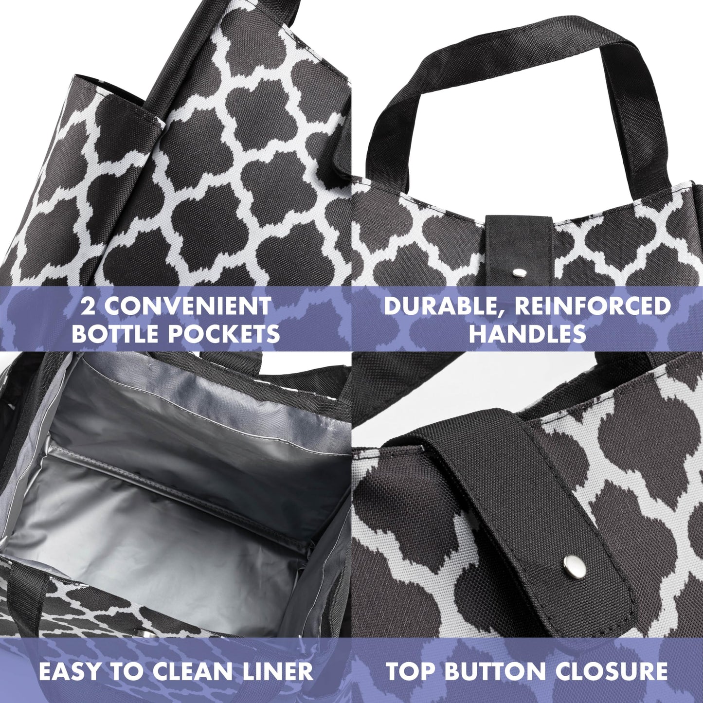 Insulated Lunch Bag with Containers & Tumbler