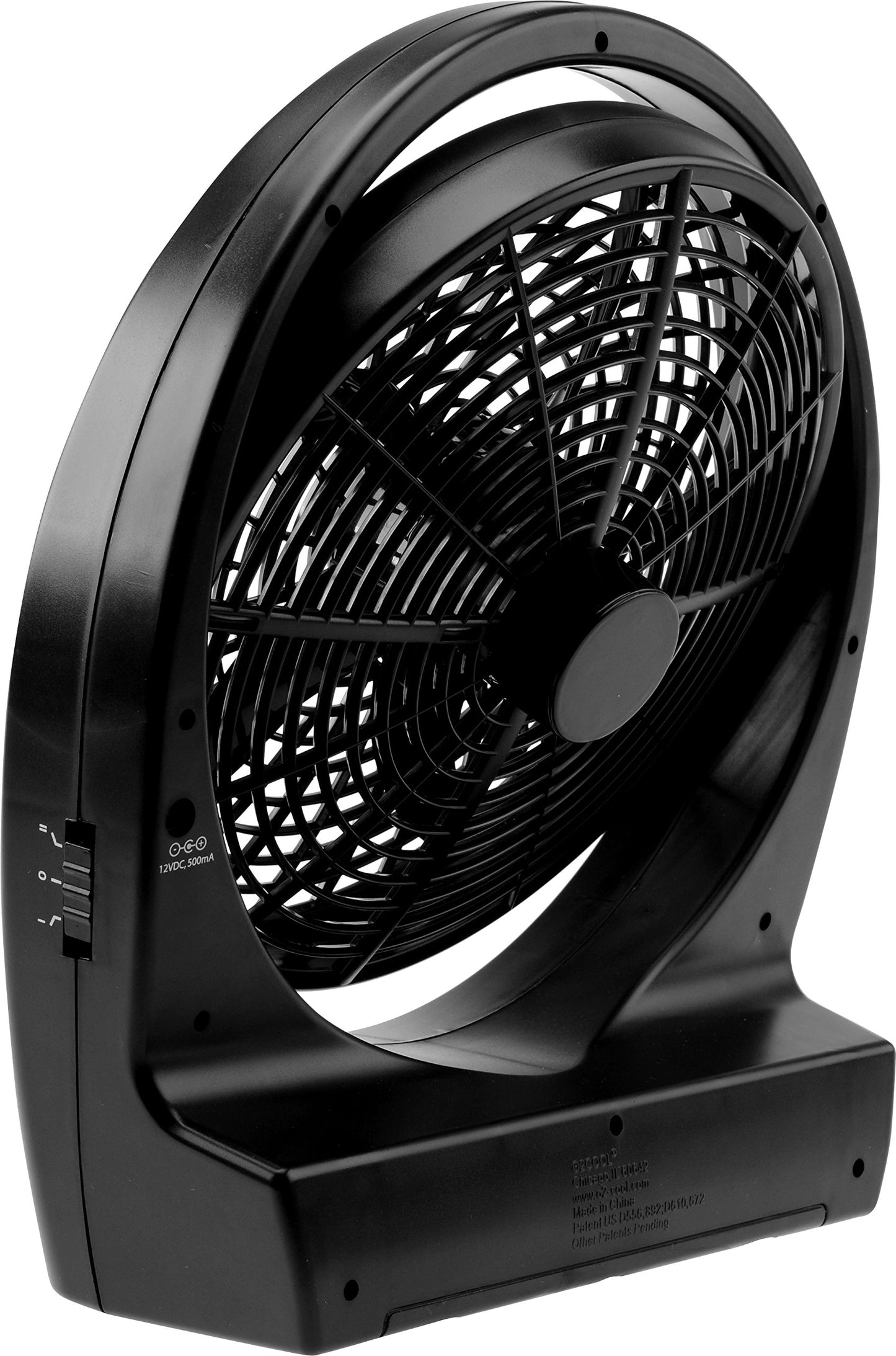 O2COOL 10-Inch Portable Battery/Electric Fan