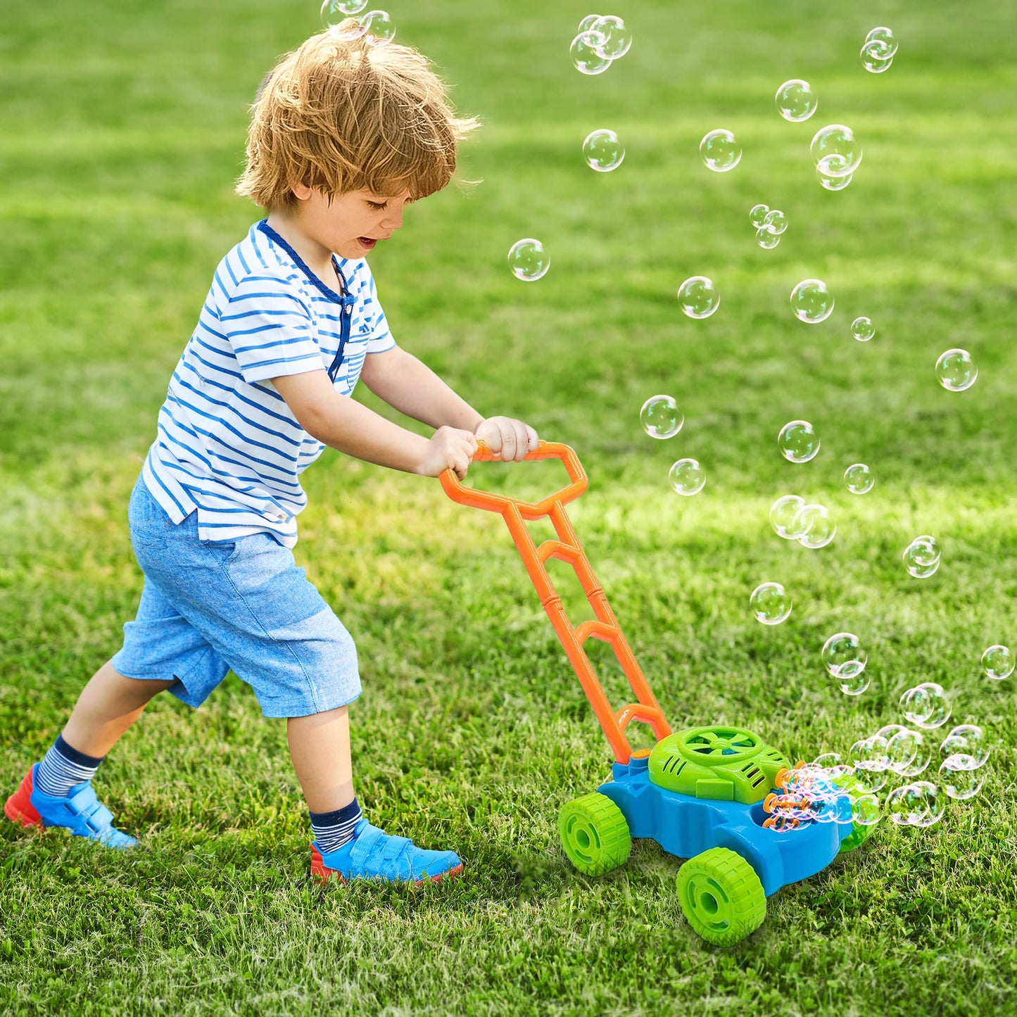 Bubble Lawn Mower Toy for Toddlers by ArtCreativity
