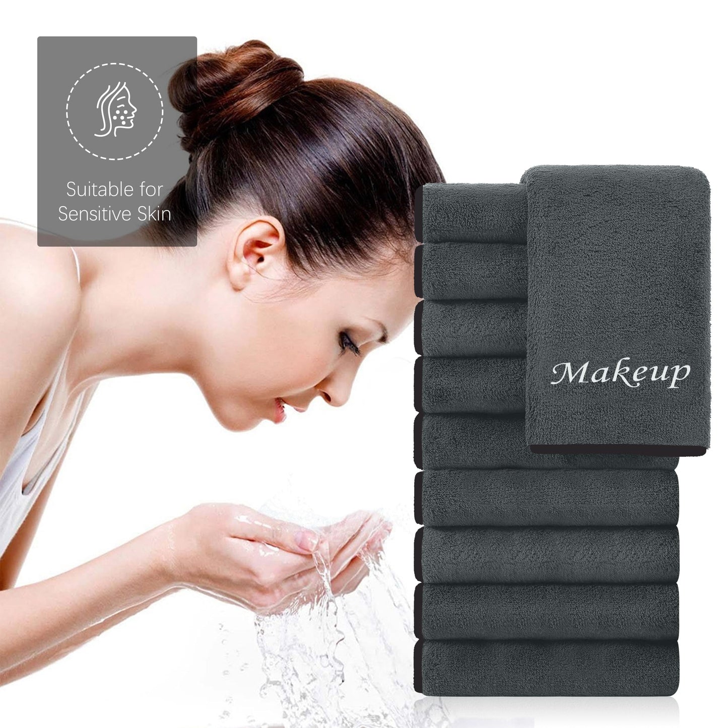 10 Pack Makeup Remover Wash Cloths
