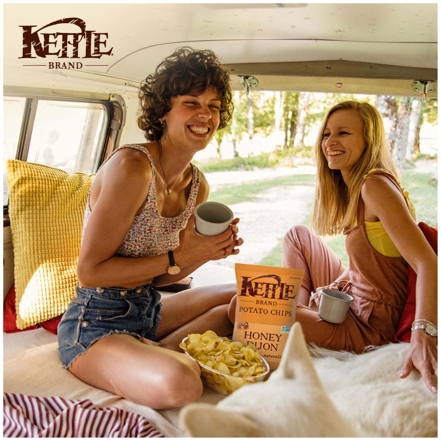 Honey Dijon Kettle Brand Potato Chips 7.5 Oz