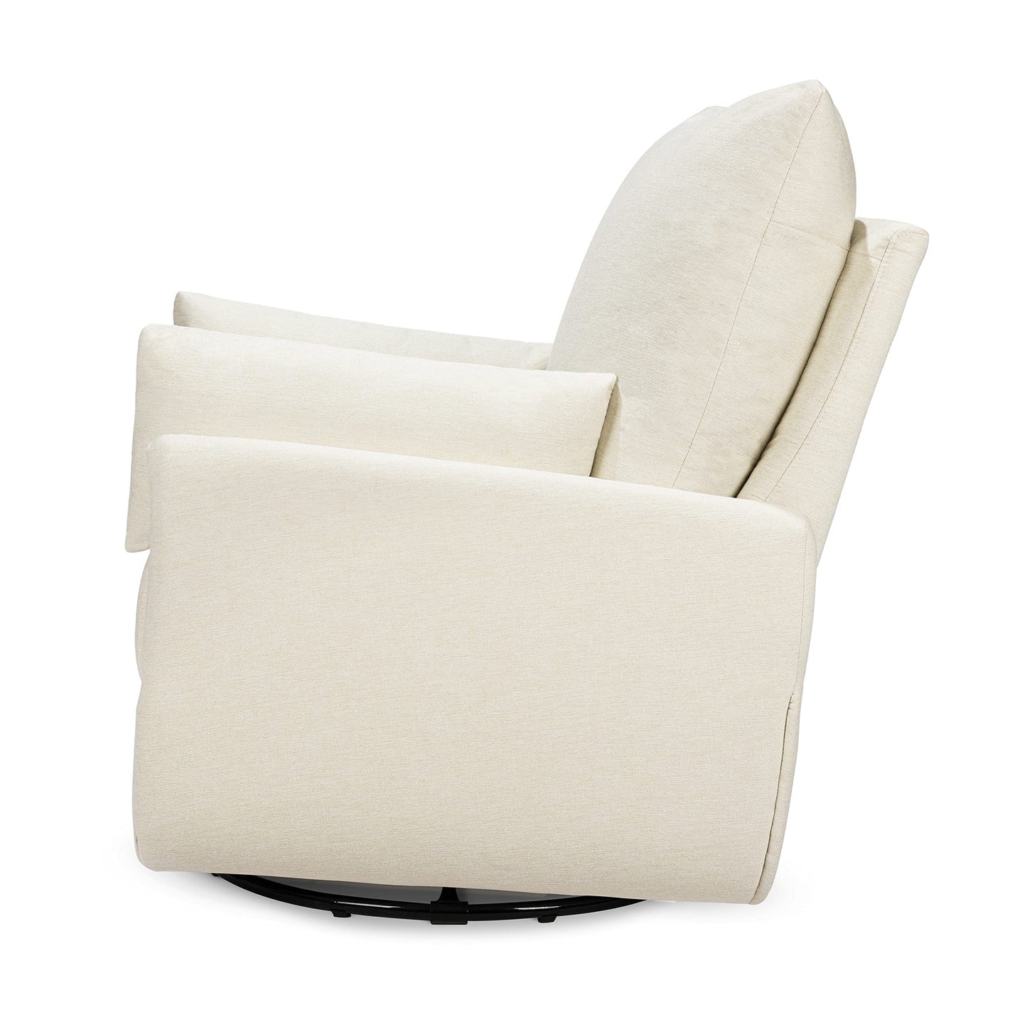 Davinci Juno Swivel Glider in Vanilla, Greenguard Gold & CertiPUR-US Certified