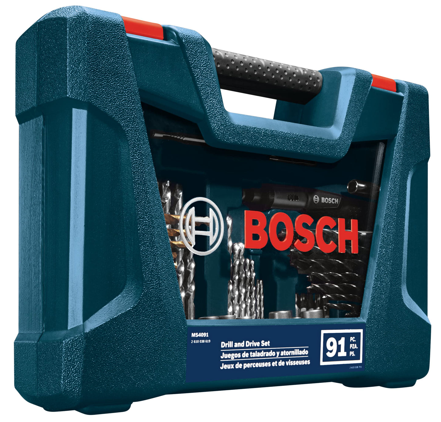 BOSCH 91-Piece Drilling and Driving Set with Case