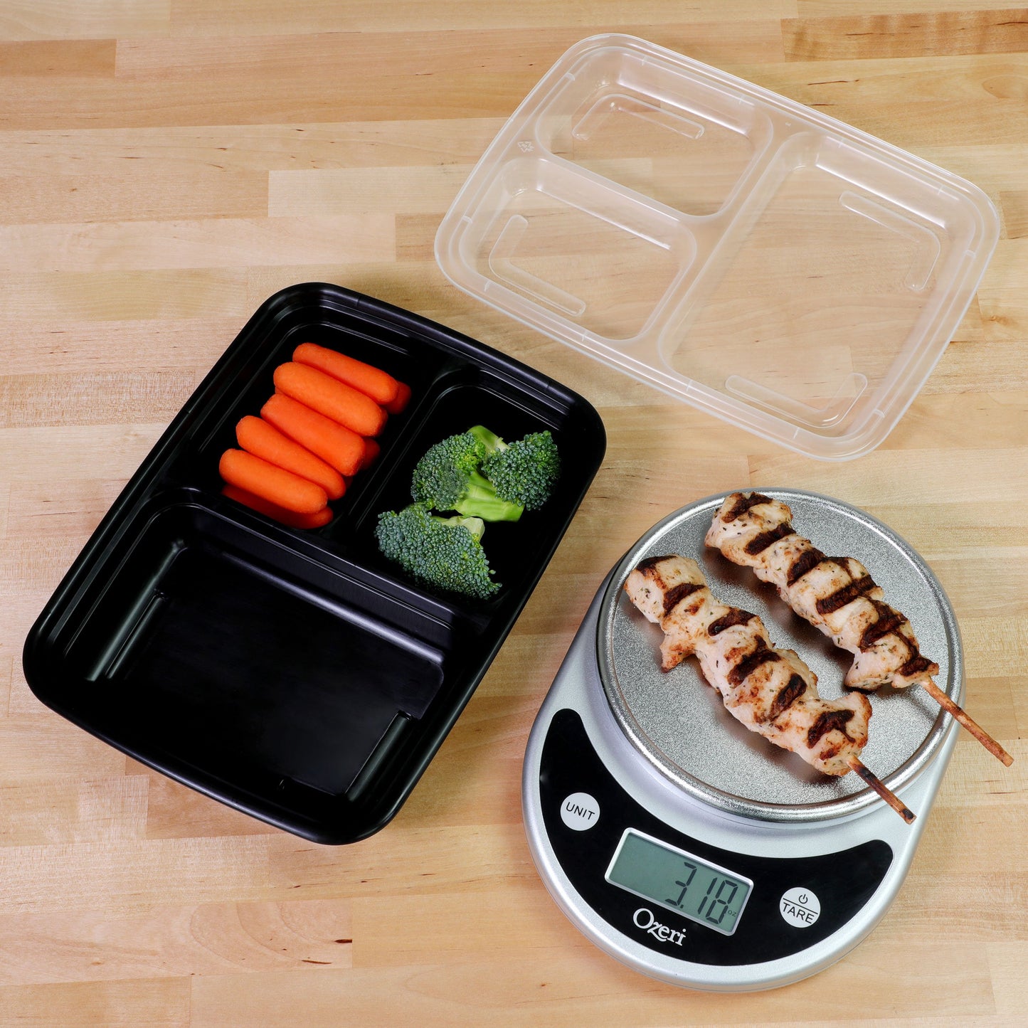 21 Pack Freshware Meal Prep Containers with Lids