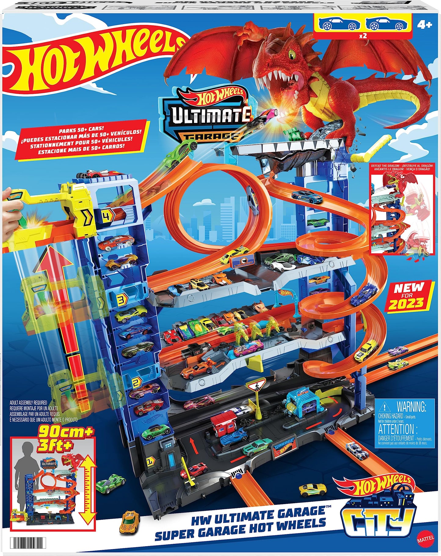 Hot Wheels Ultimate Garage Track Set with Cars