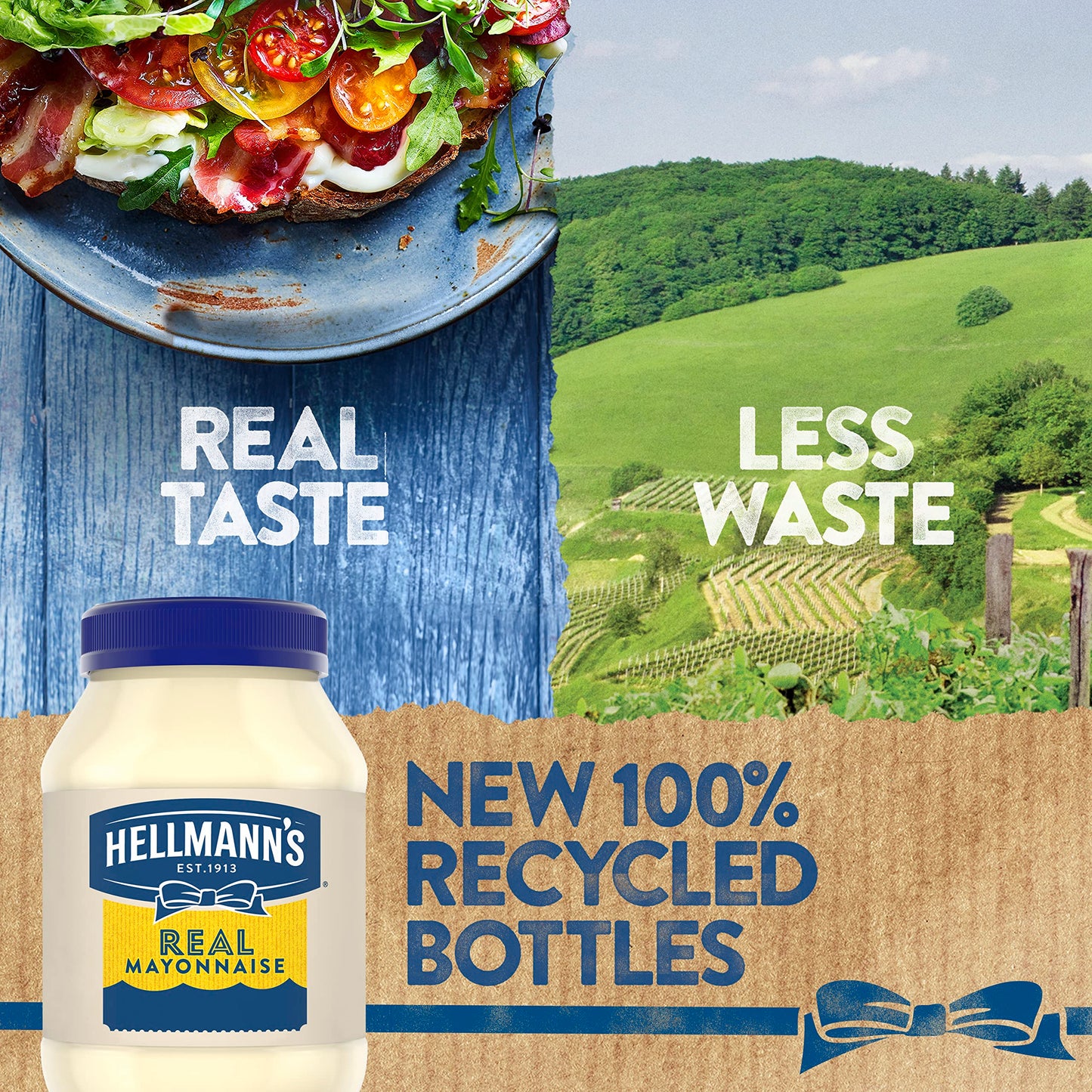 Hellmann's Real Mayonnaise 30 oz