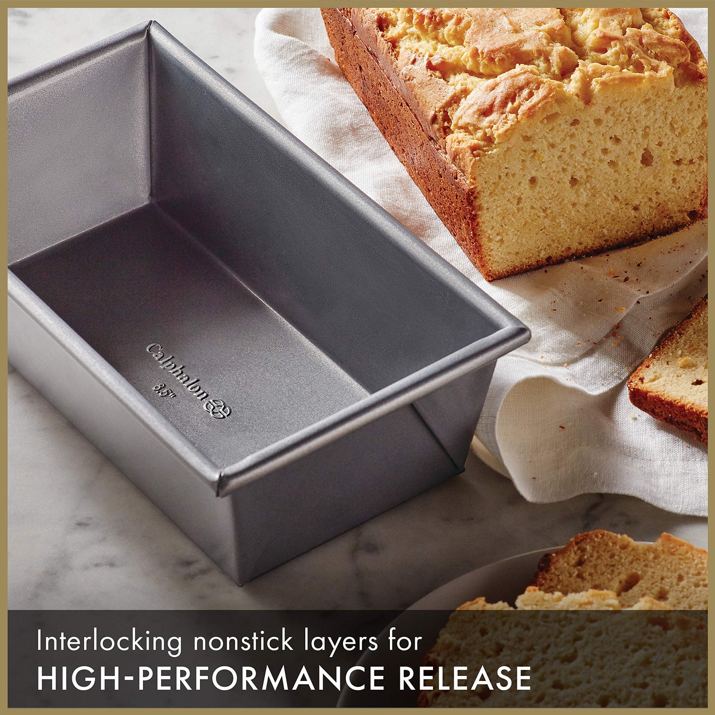Calphalon 10-Piece Nonstick Bakeware Set, Silver
