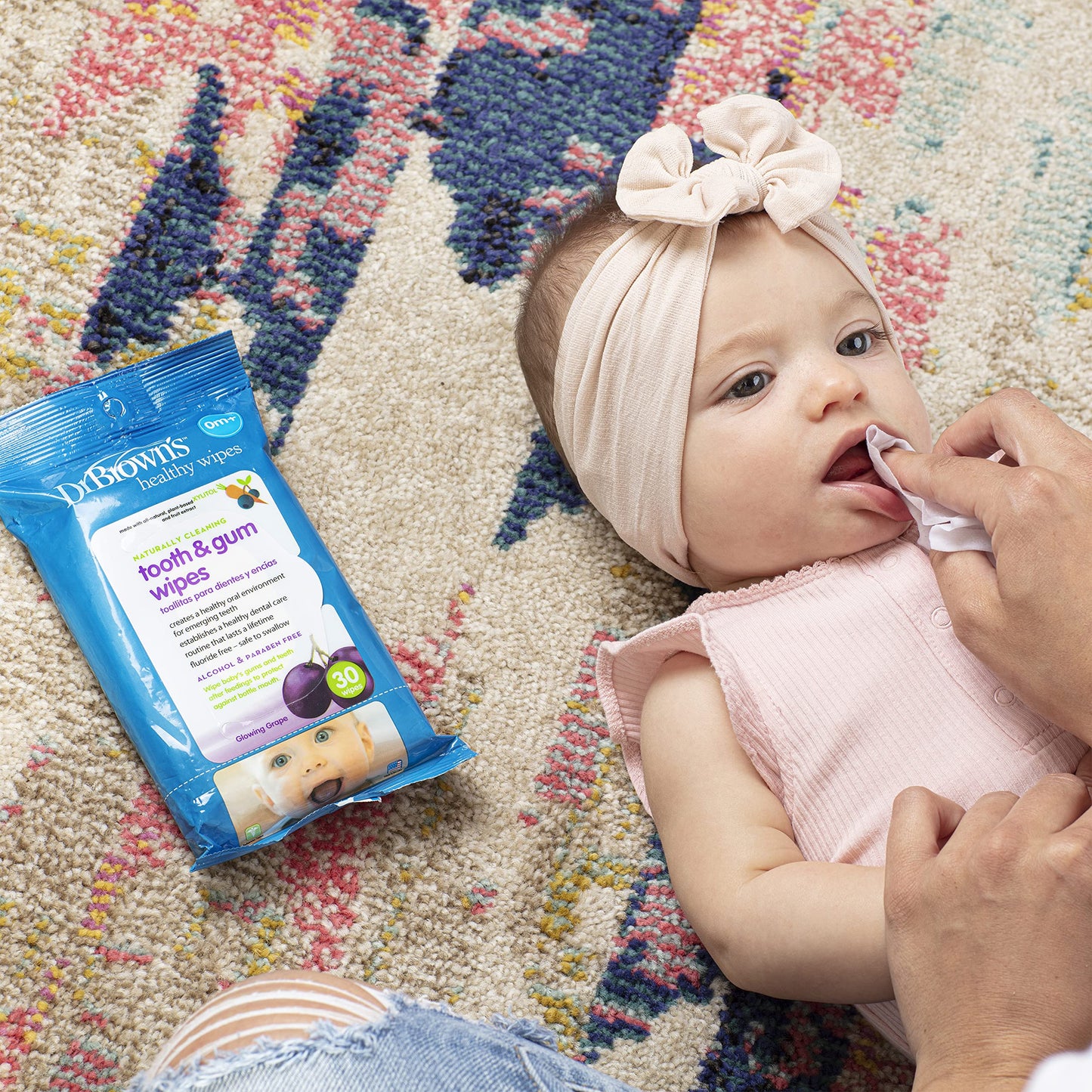 Dr. Brown's 30 Count Tooth & Gum Wipes